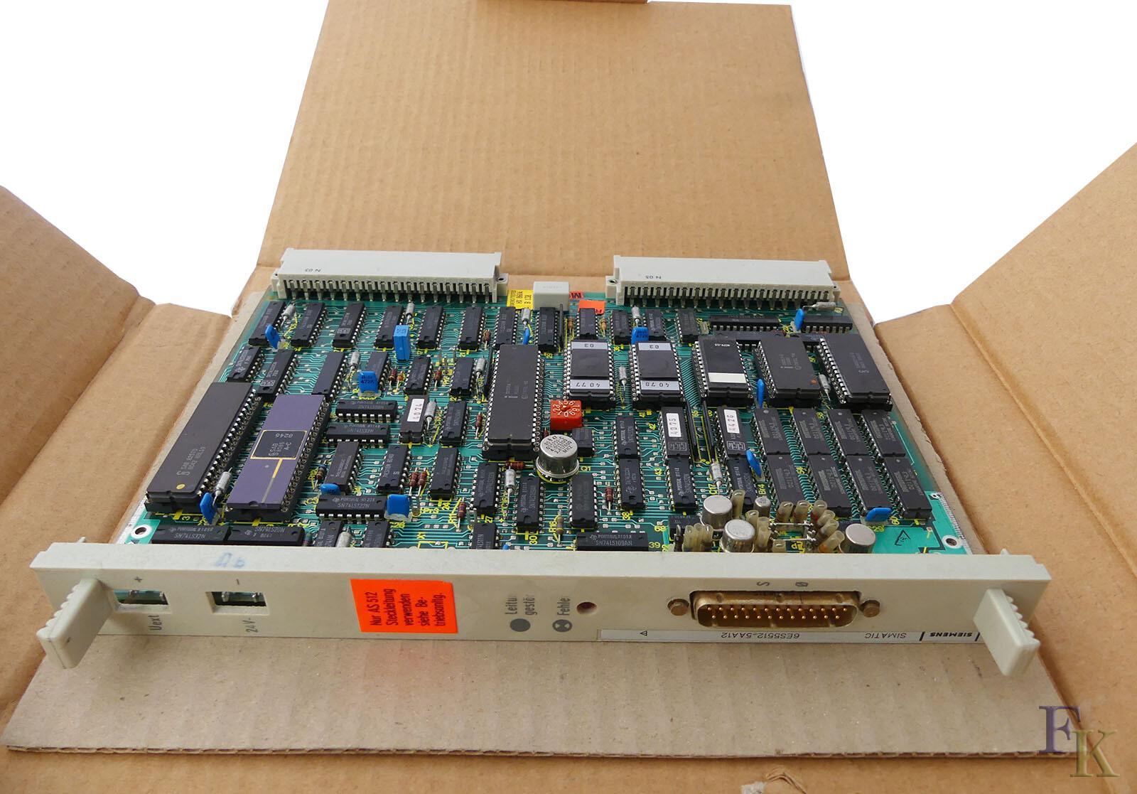 SIMATIC S5 6ES5512-5AA12 6ES5 512-5AA12 E-Stand: