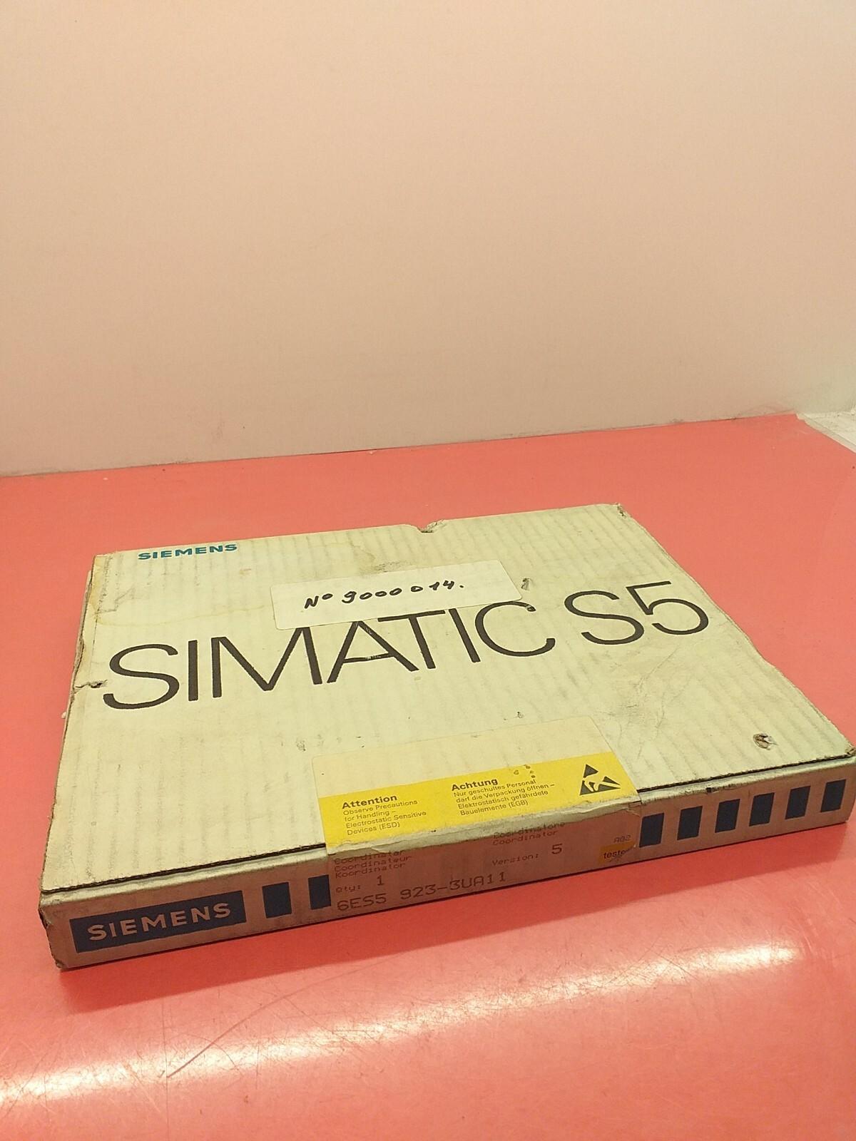 Simatic S5 6ES5 923-3UA11 E-st:5 by siemens box no open