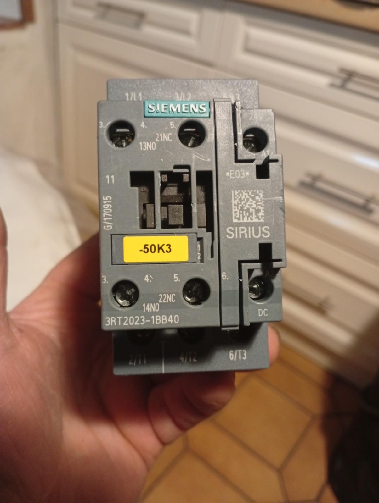 CONTACTOR S0 9A 24VDC 1NO/1NC SCRW