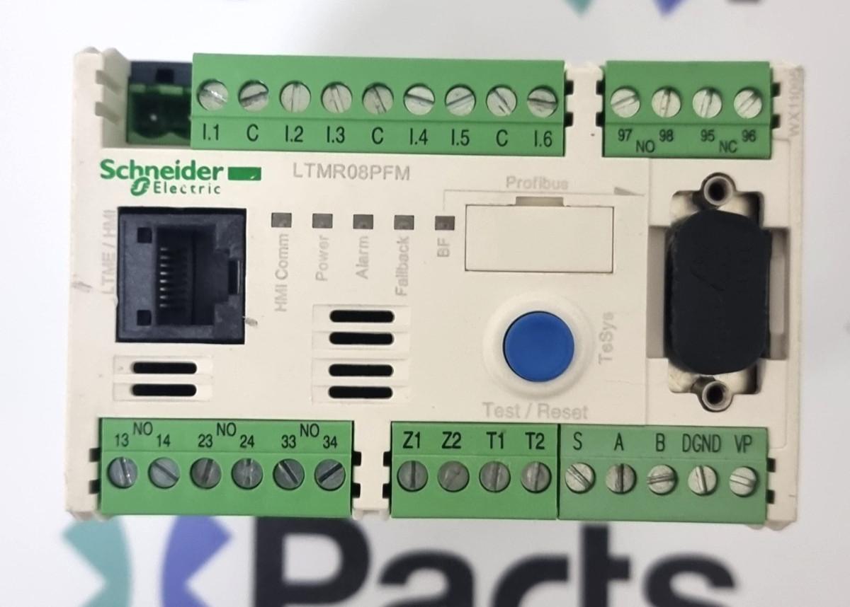Motor Management, TeSys T, motor controller, Profibus DP, 6 logic inputs, 3 logic outputs, 0.4 to 8A, 100 to 240VAC