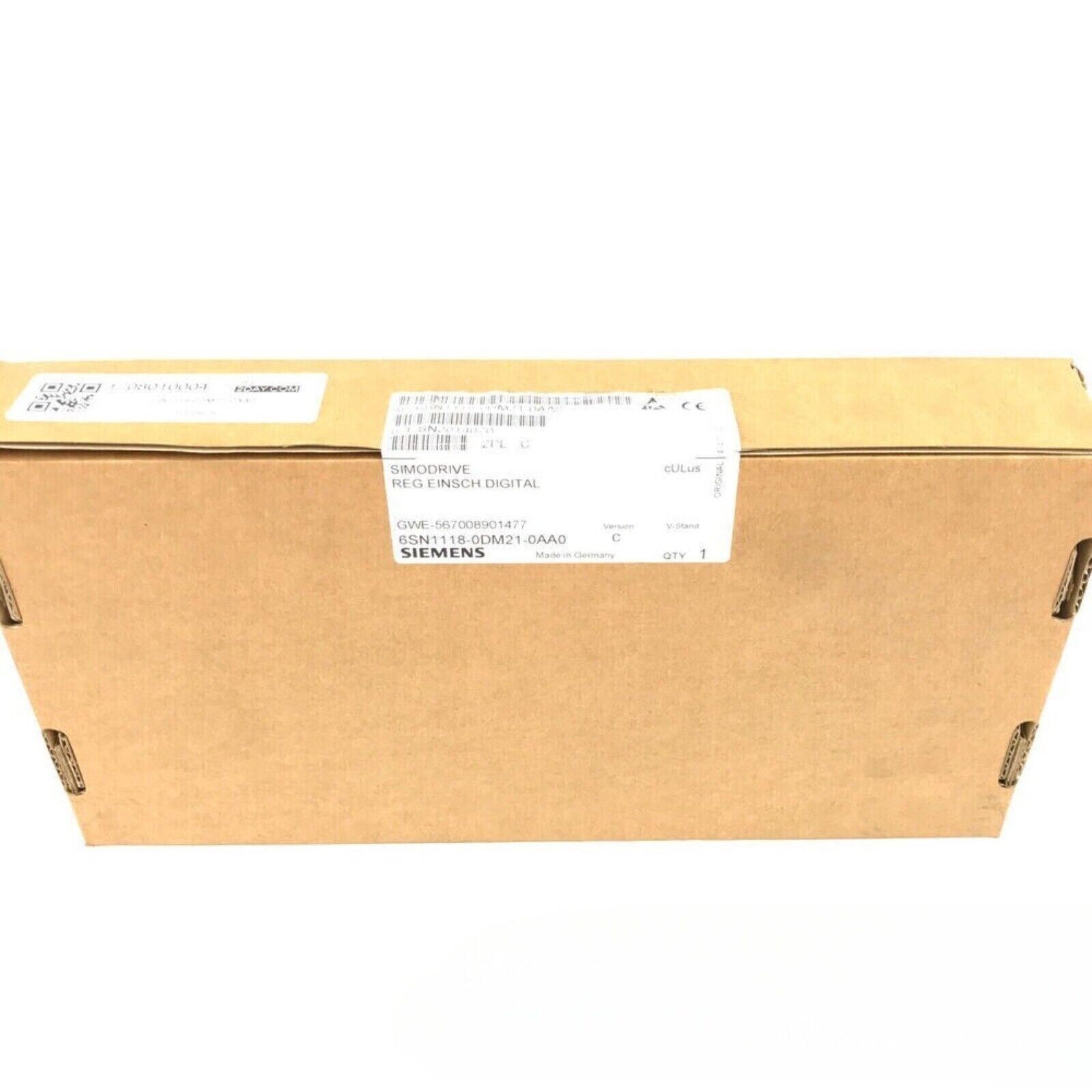6SN1118-0DM21-0AA0 SIMODRIVE 611-D CLOSED-LOOP 6SN1 118-0DM21-0AA0