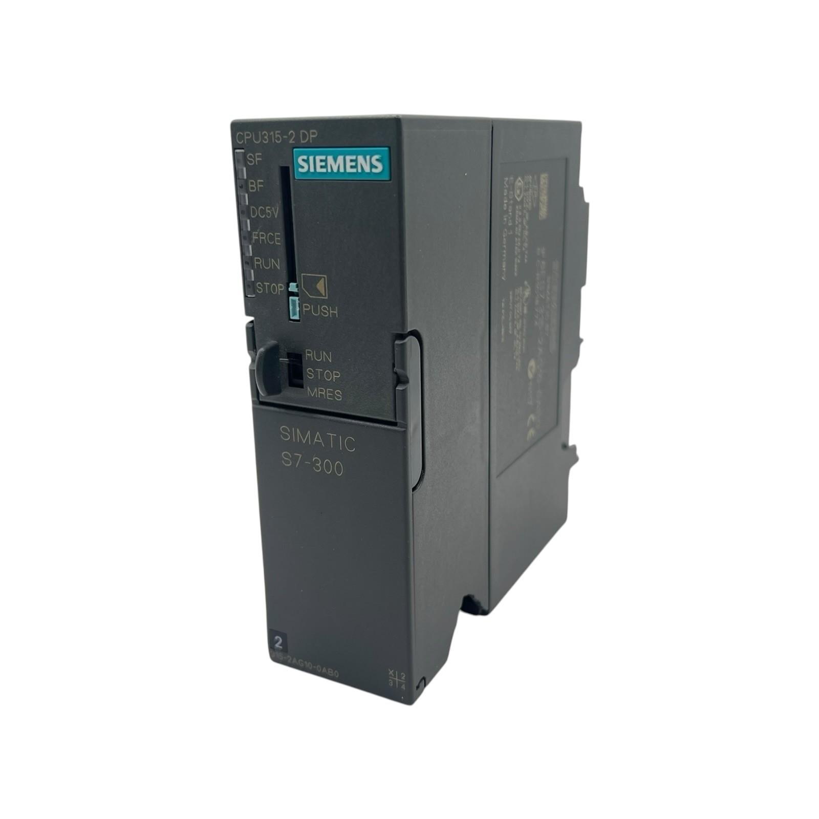 SIMATIC S7-300 6ES7 315-2AG10-0AB0