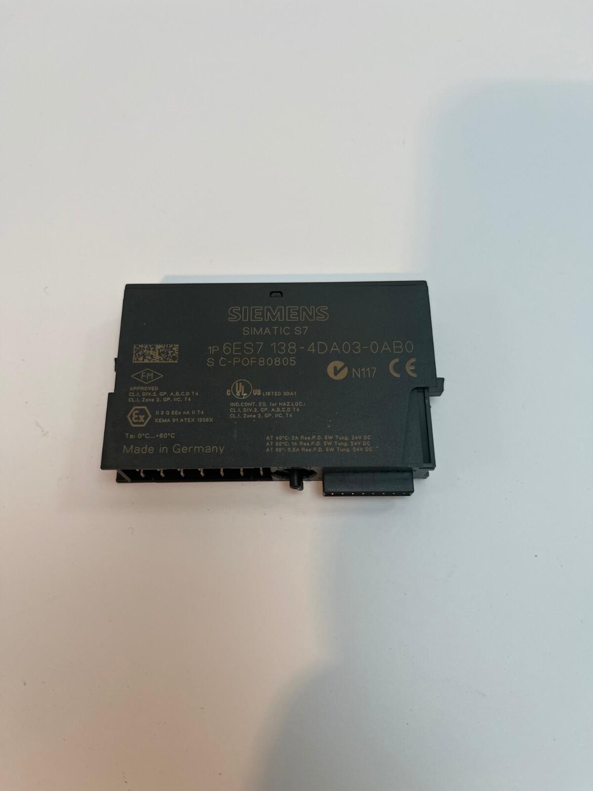 6ES7 138-4DA03-0AB0
