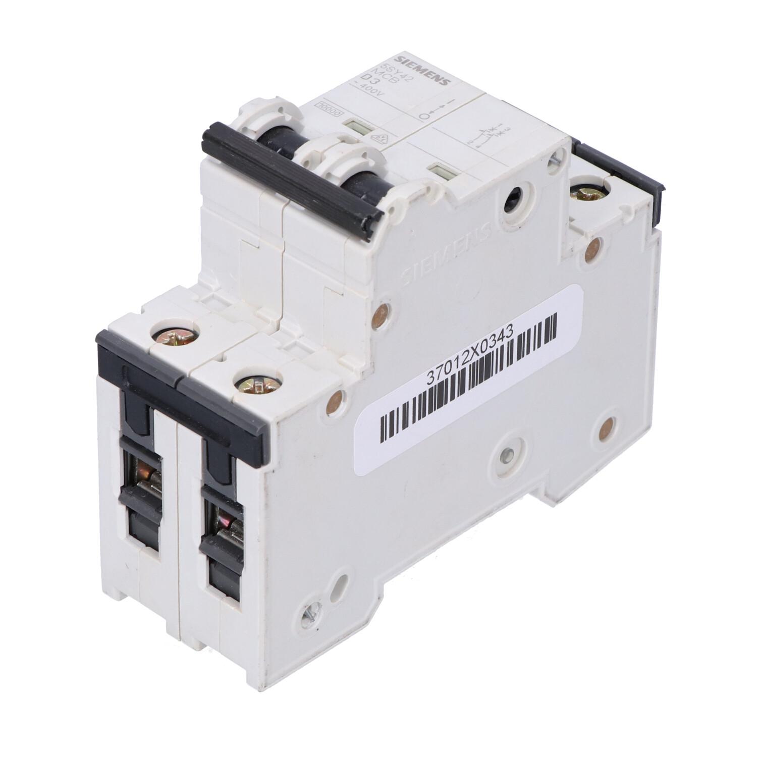 SUP PTOR 5SY4 2P 480V 3A 5K D-TRIP