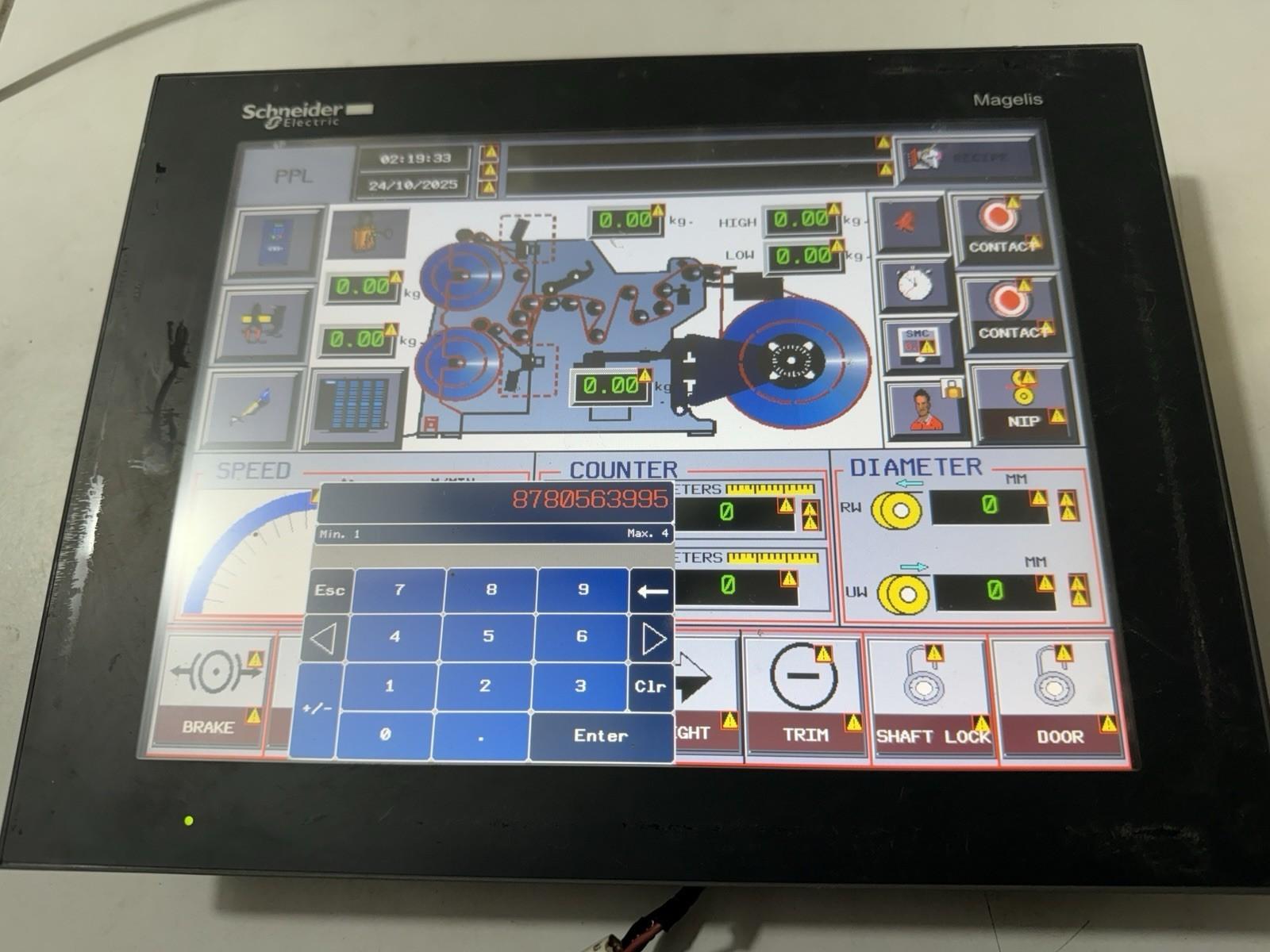 advanced touchscreen panel, Harmony GTO,800 x 600pixels SVGA, 12.1inch TFT, 96MB