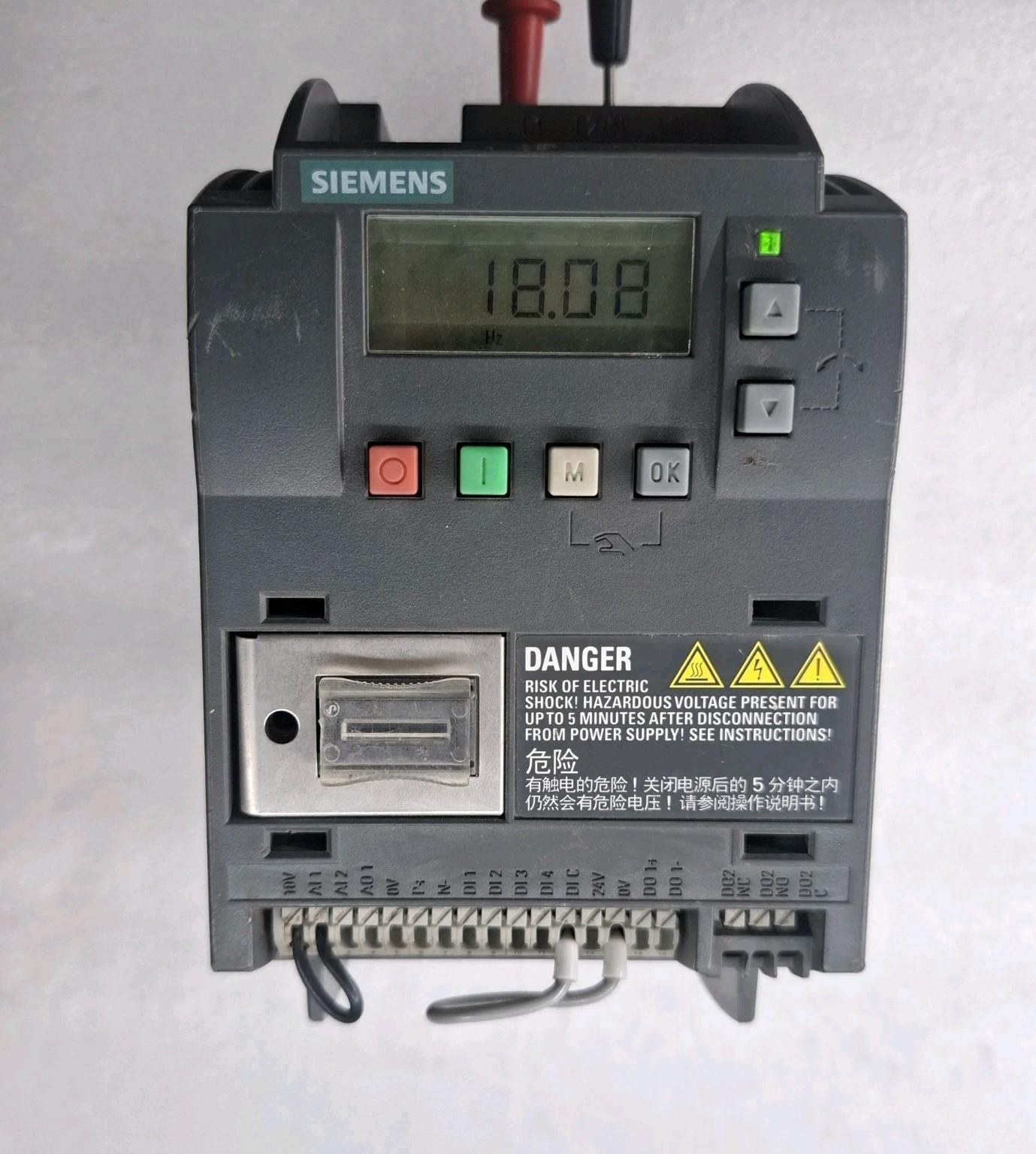 SINAMICS V20, 3AC400V 0.37KW UNFILTERED