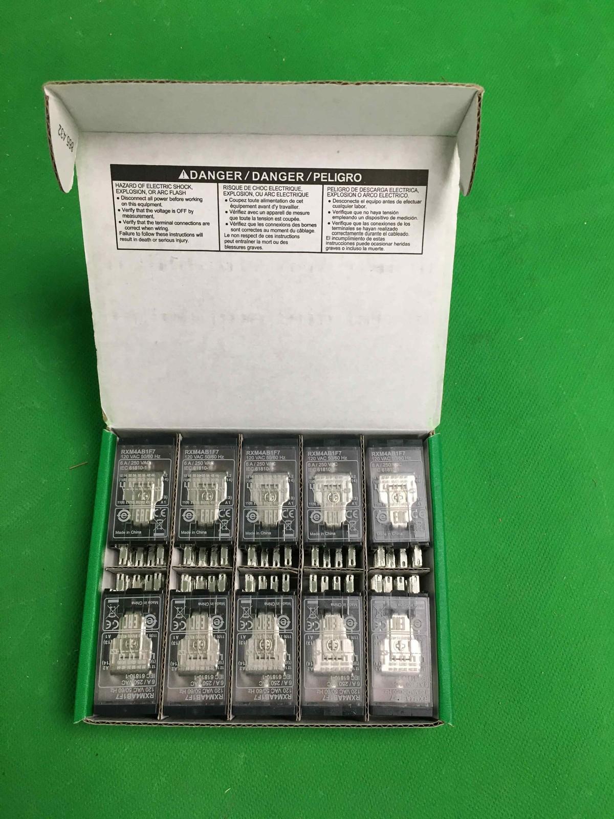 miniature plug in relay, Harmony Electromechanical Relays, 6A, 4CO, lockable test but to n, 120V AC