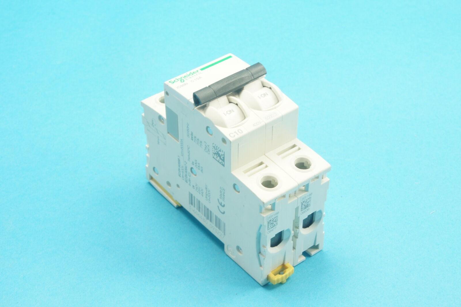 IC60N - Miniature Circuit Breaker - 2P - 10A - C Curve