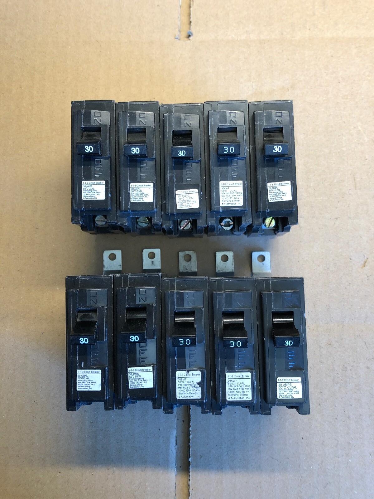 BREAKER 30A 1P 120V 10K 50C BL MARINE