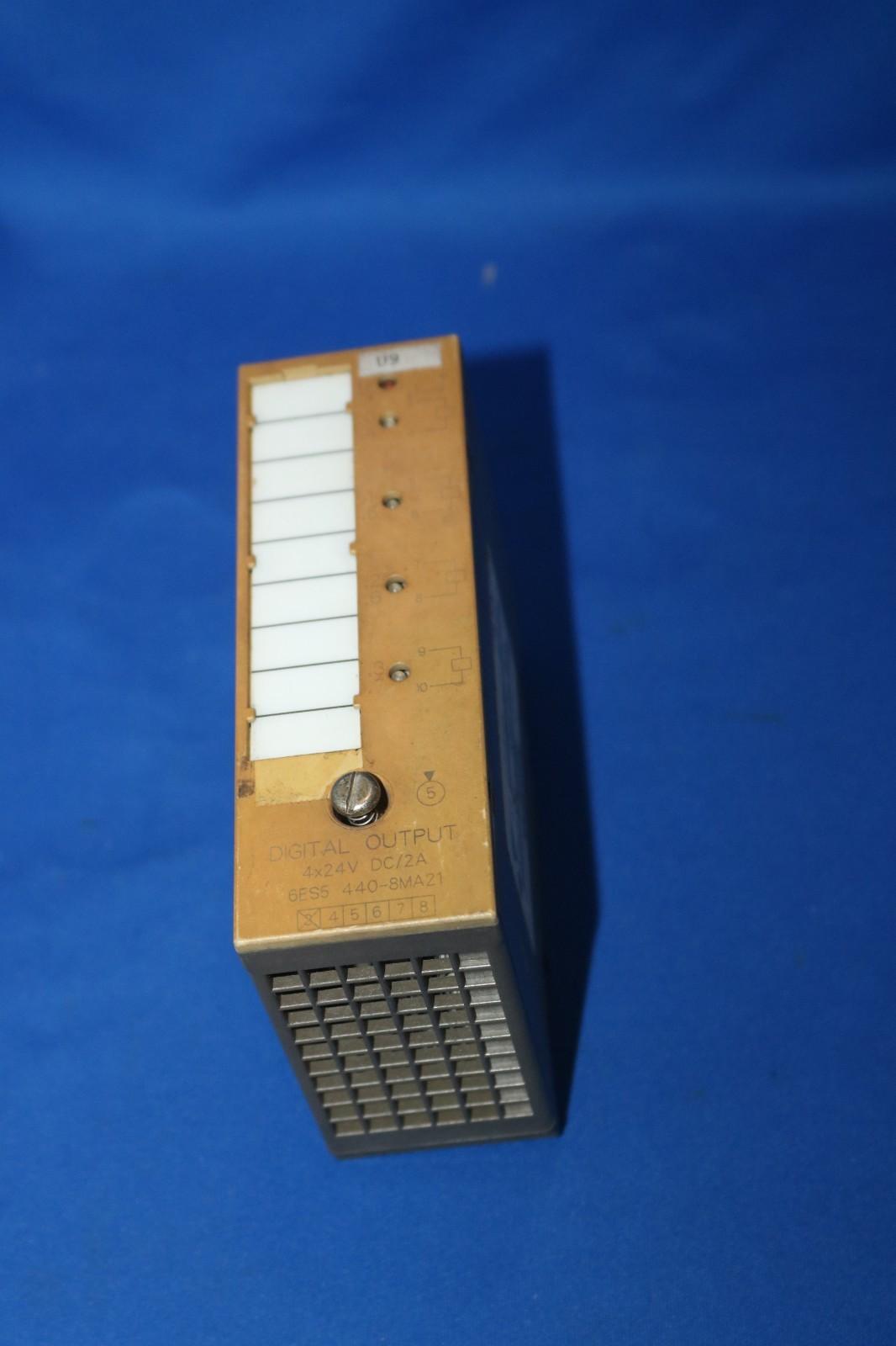 Simatic Baugruppe 6ES5440-8MA21 module de sortie numérique s5-90u 95u...