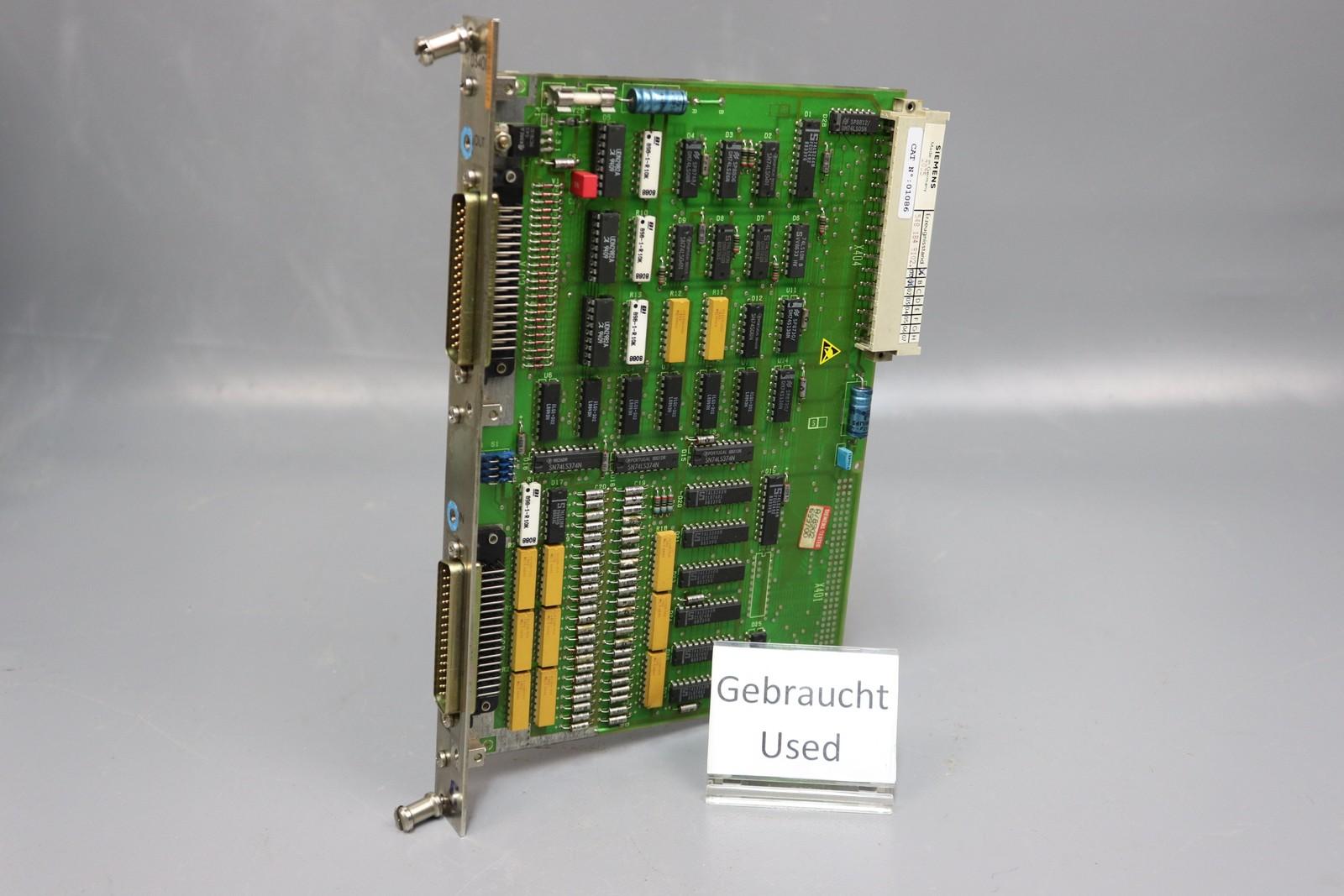 Sinumerik 6FX1118-4AB01 On Ausgabebaugruppe 6FX1 118 4AB01 E: 01