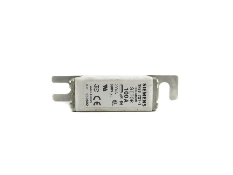 SITOR FUSE-LINK 100A, AC 690V, 80MM