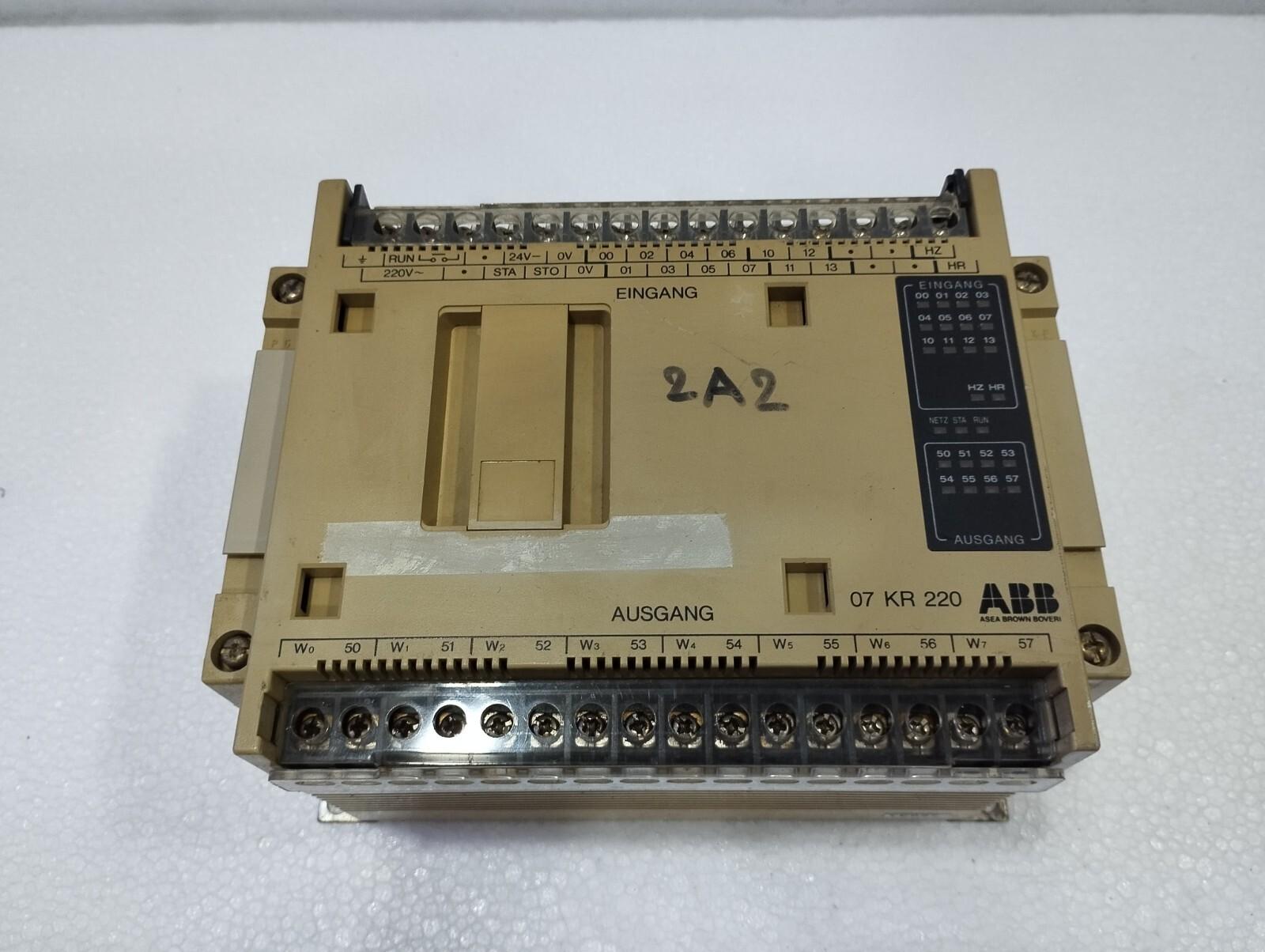 utilisé 07 KR 220B GJV3 0724 15 R1 GJV3072415R1 PLC Controller Unit
