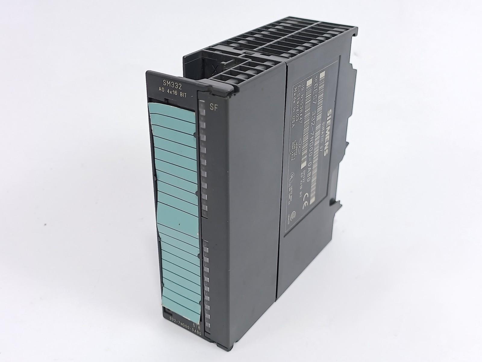 6ES7 332-7ND00-0AB0 Simatic S7 SM332 Sortie Analogique Ver. 03