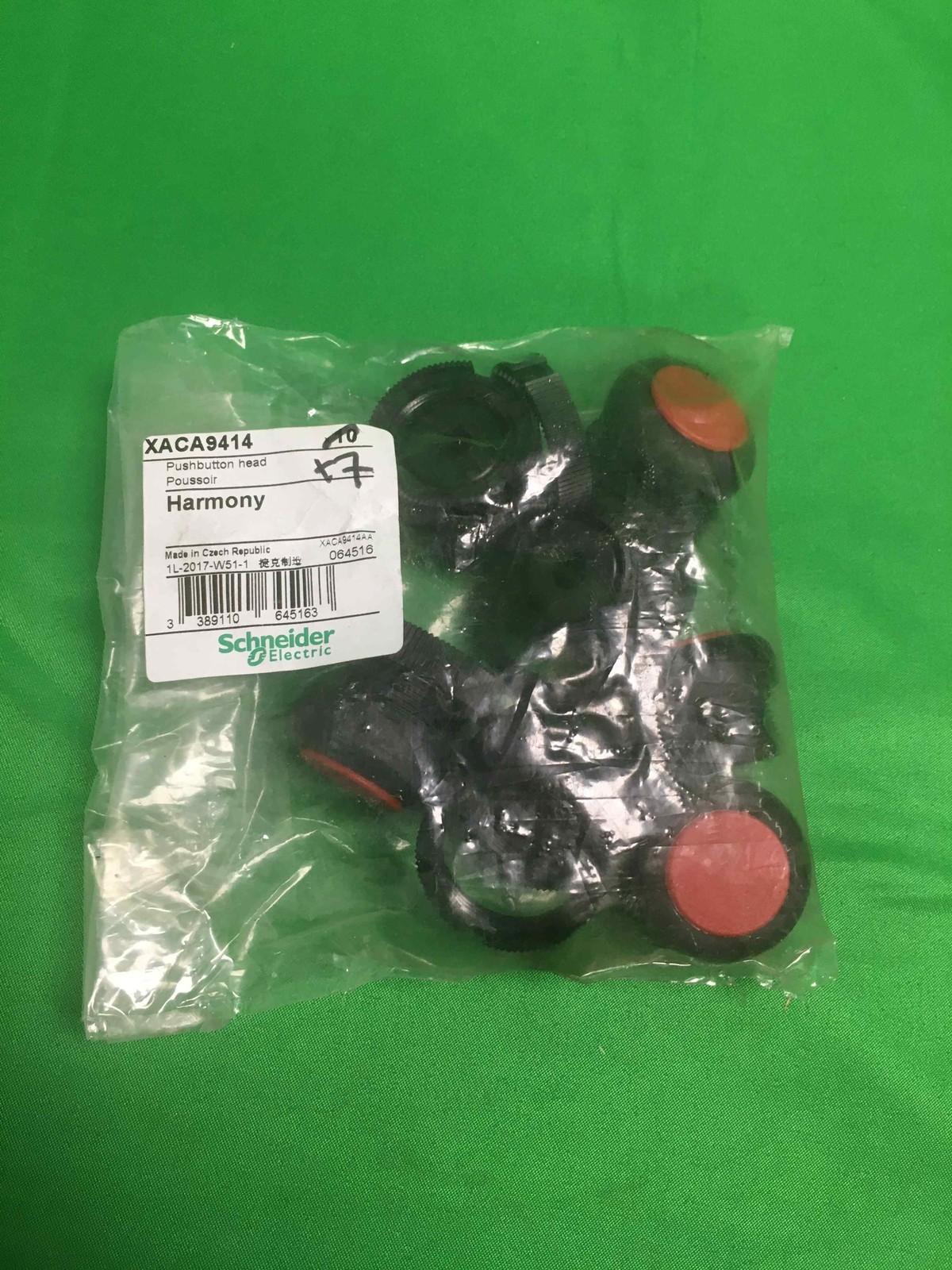Harmony, round head for push button, spring return, red, booted