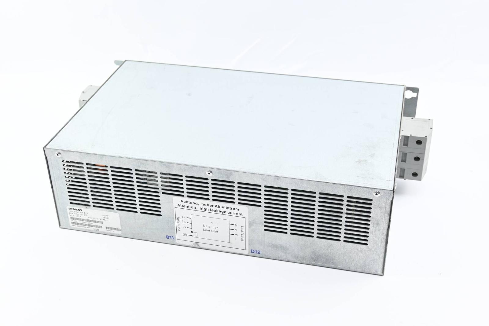 Simodrive 611 Mains Filter 6SN1111-0AA01-2DA0 6SN1 111-0AA01-2DA0