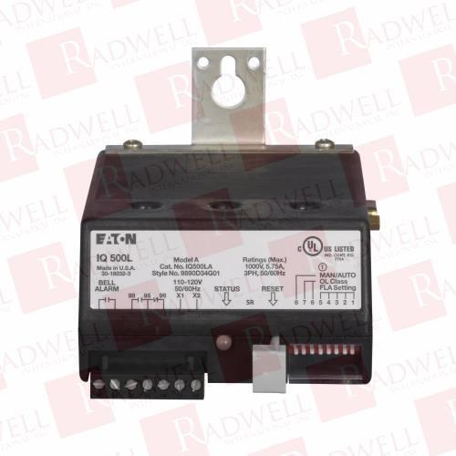 IQ 500 Overload Relay, Maximum HP 20 at 200V, 25 at 230V, 50 at 460-475V , 3.4 - 66A, IQ502B