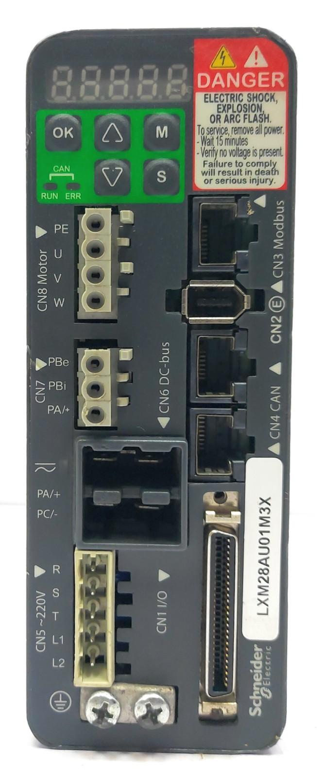 motion servo drive, Lexium 28, single and three phase, 200 to 240V, 100W