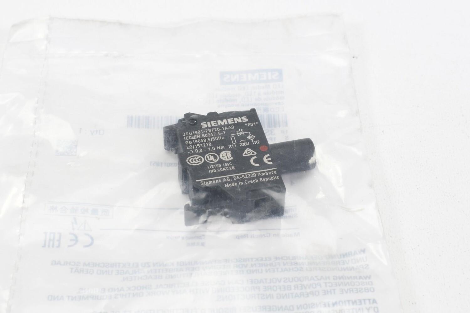 LED MODULE, RED, 230V AC, SCREW TERMINAL