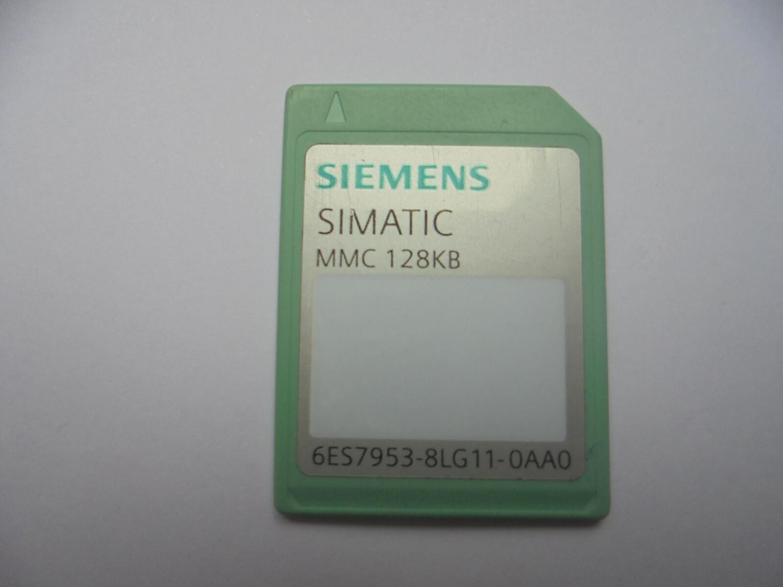 Carte memoir 128kb pour S7 6ES7 953-8LG11-0AA0 Siemens 6ES79538LG1100AA0