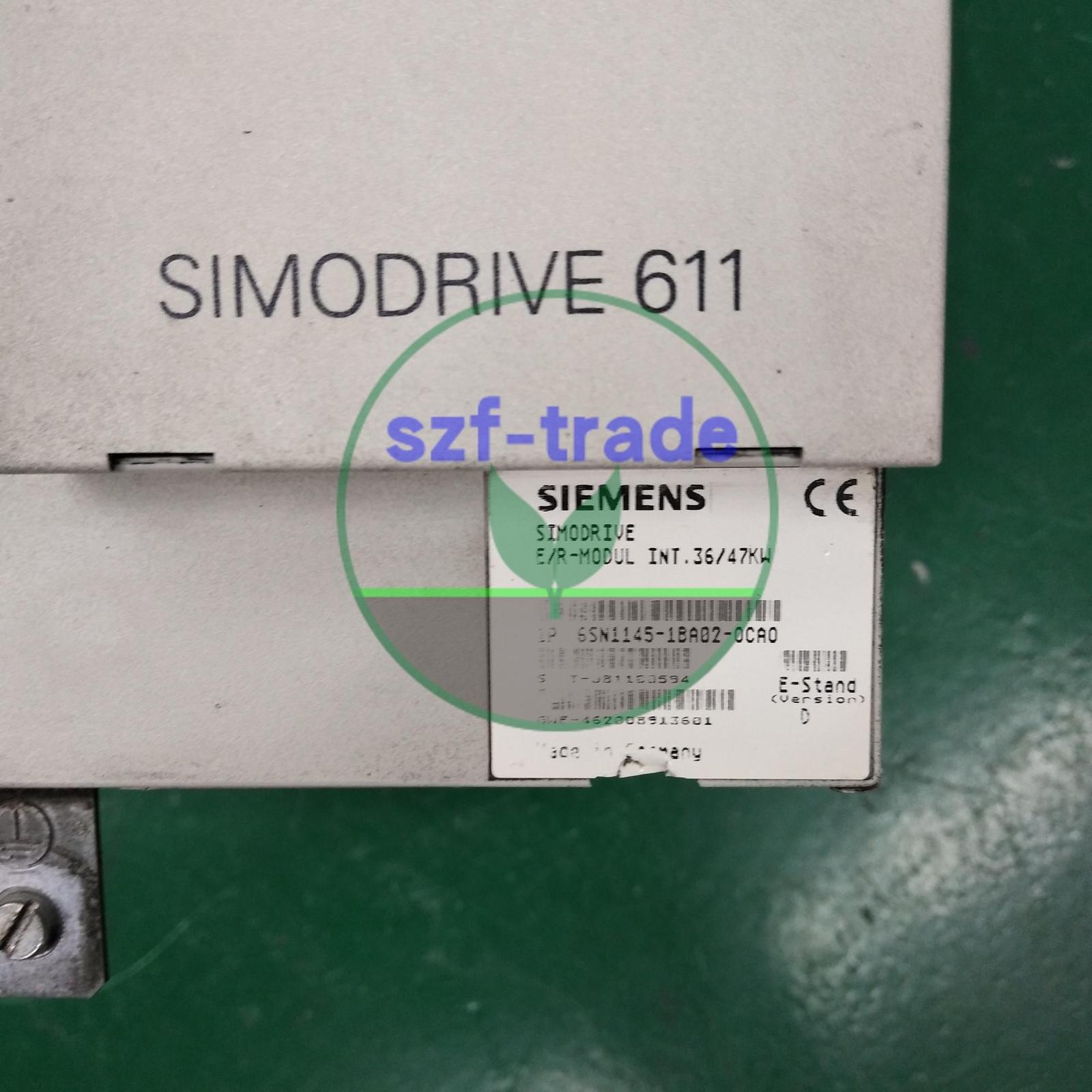 POWER SUPPLY MODULE 6SN1145-1BA02-0CA0 6SN1 145-1BA02-0CA0