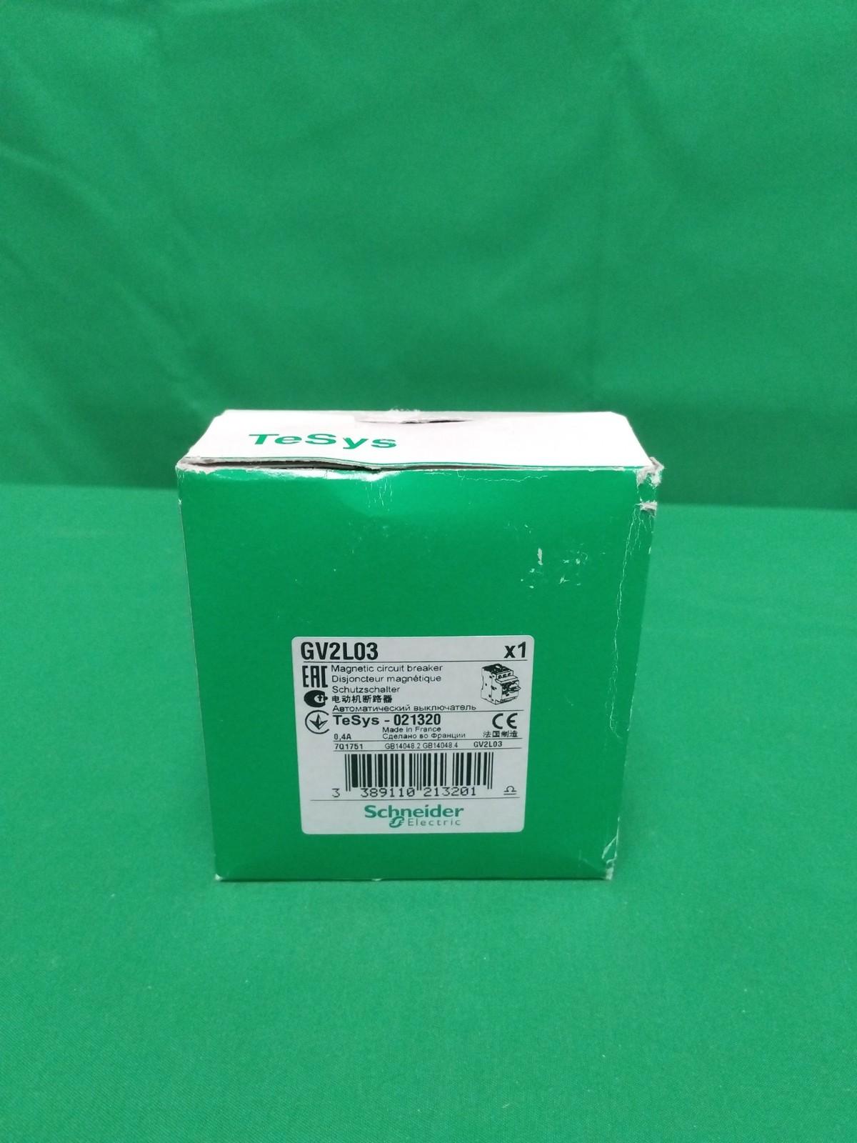 TeSys Deca Manual Starter and Protector, magnetic circuit protector, rotary handle, 0.4 A, screw clamp terminals