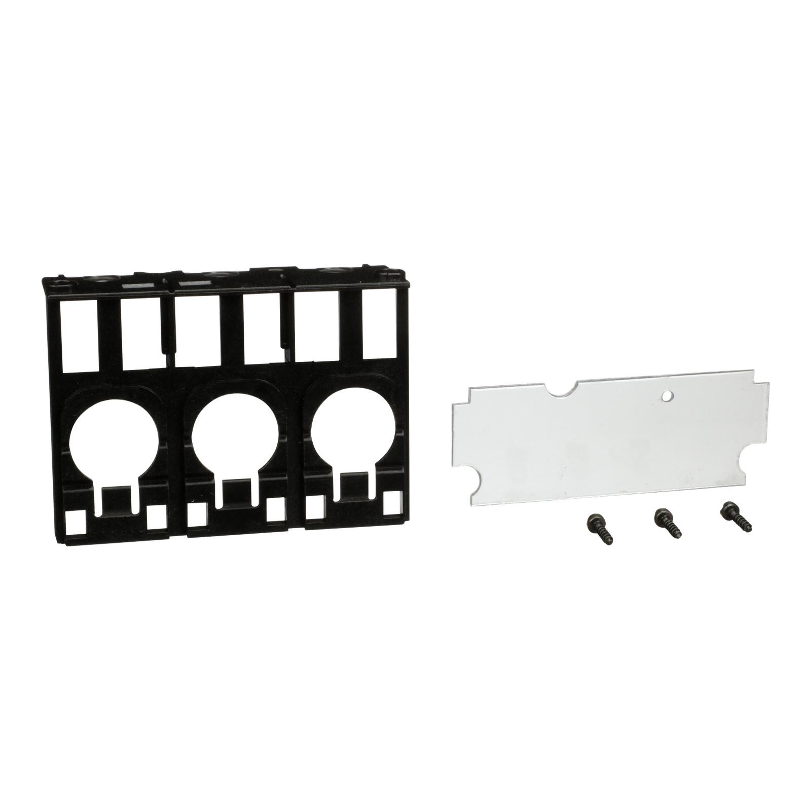 Circuit breaker accessory, PowerPacT J, shield, lug, short