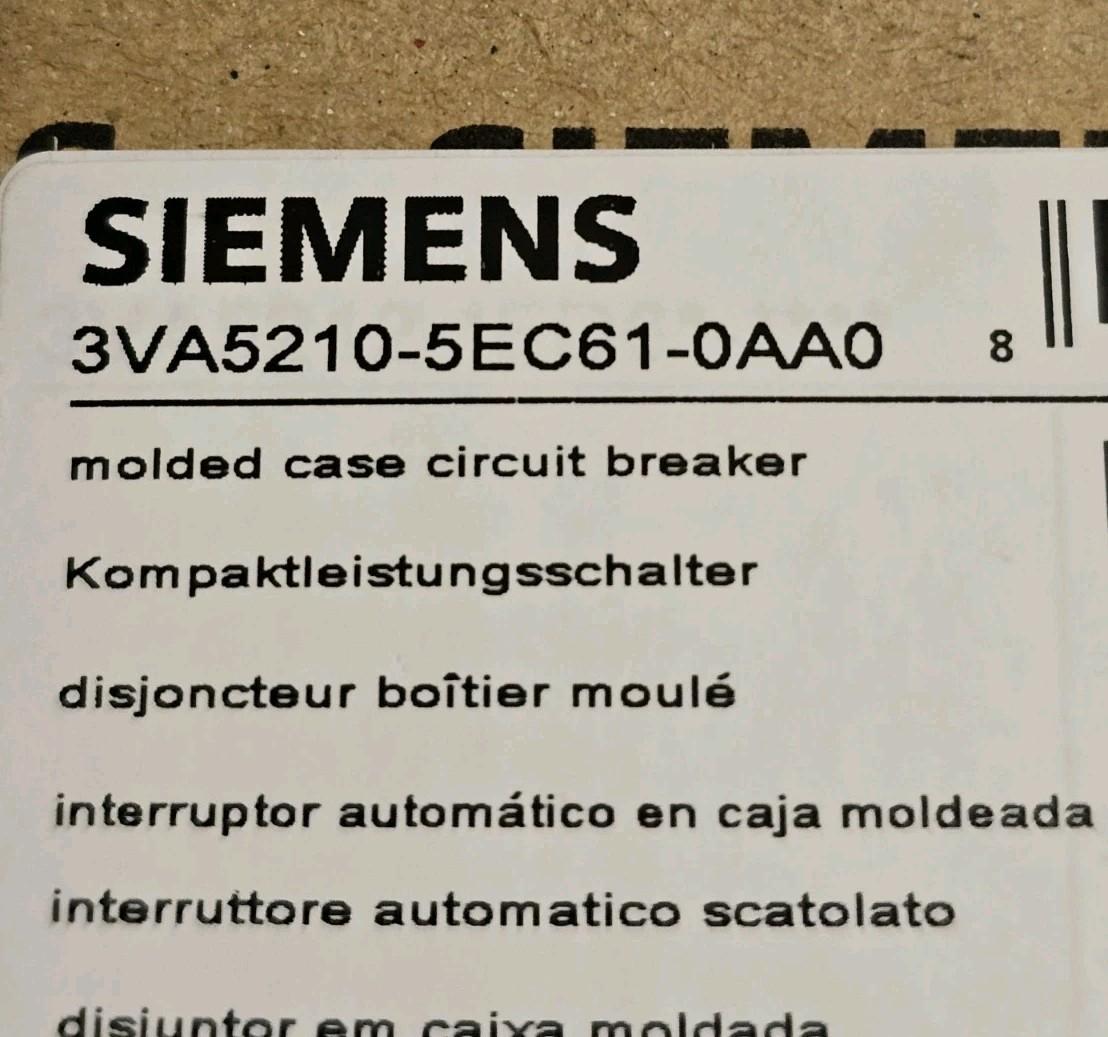 BRKR 3VA52 2(3)P 100A 35KA FTAM