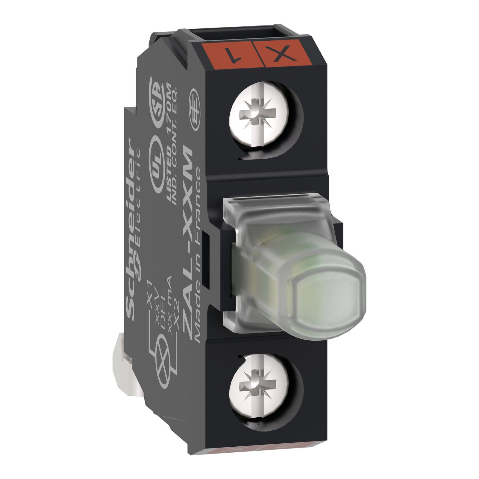 Box of ZALVM4M Bloc lum. bo�te LED rouge 230V