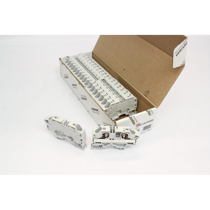 ZK16 PI-Spring clamp Terminal Block - Feed-through - Grey