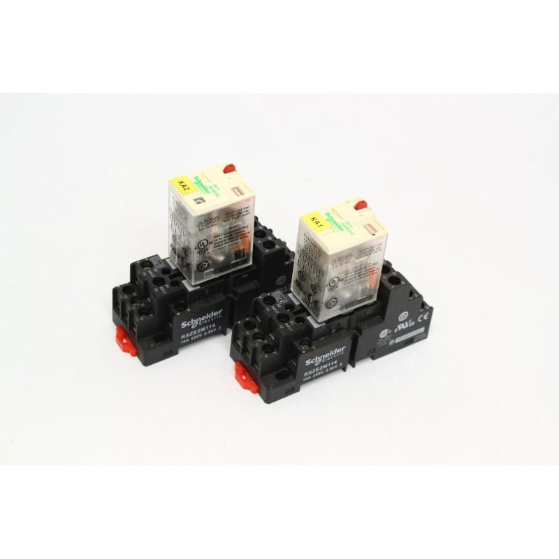 miniature plug in relay, Harmony Electromechanical Relays, 6A, 4CO, lockable test but to n, 24V AC