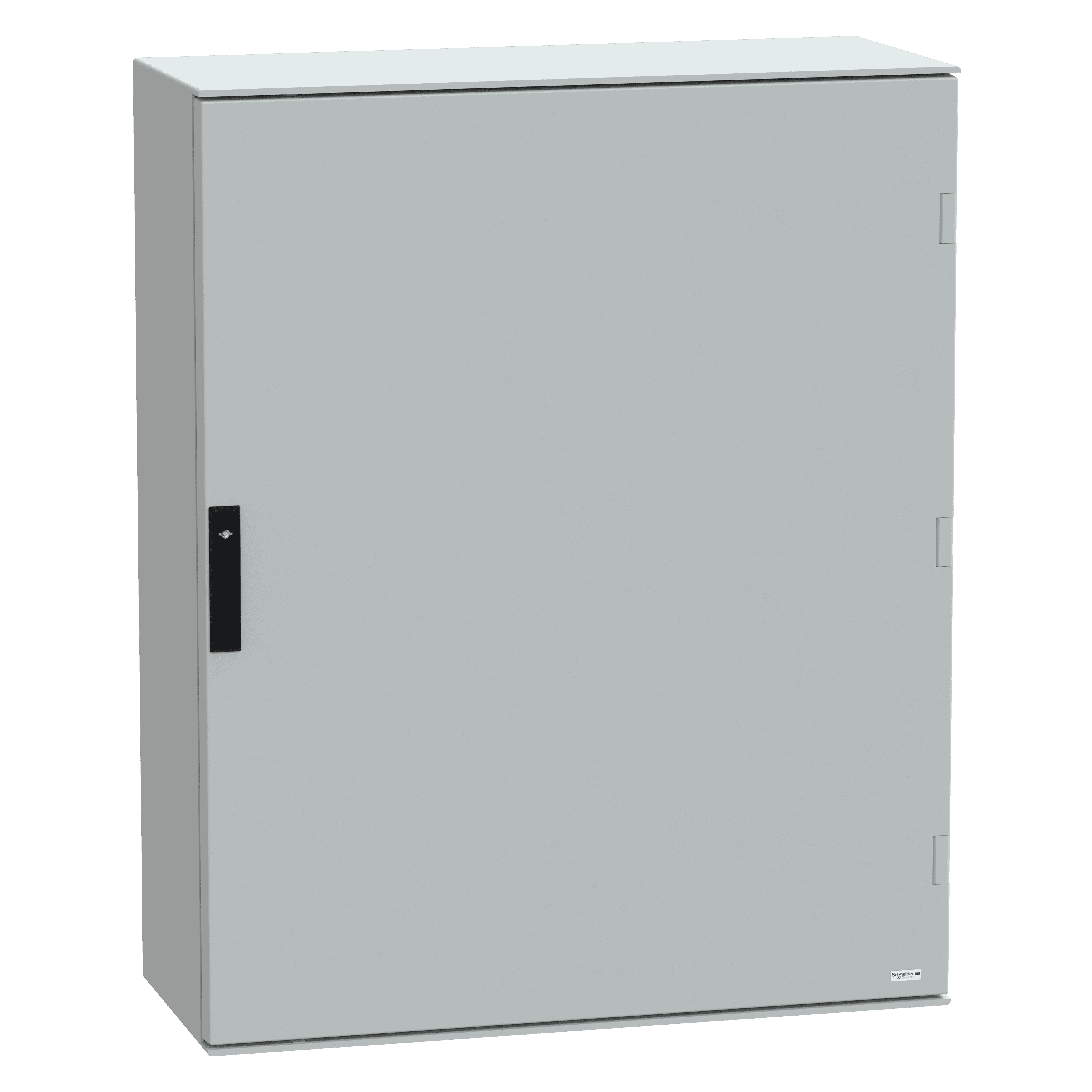 Wall mounted polyester enclosure, Thalassa PLM, plain door, with bakelite plate, 1056x852x350mm, IP66, IK10, RAL 7035
