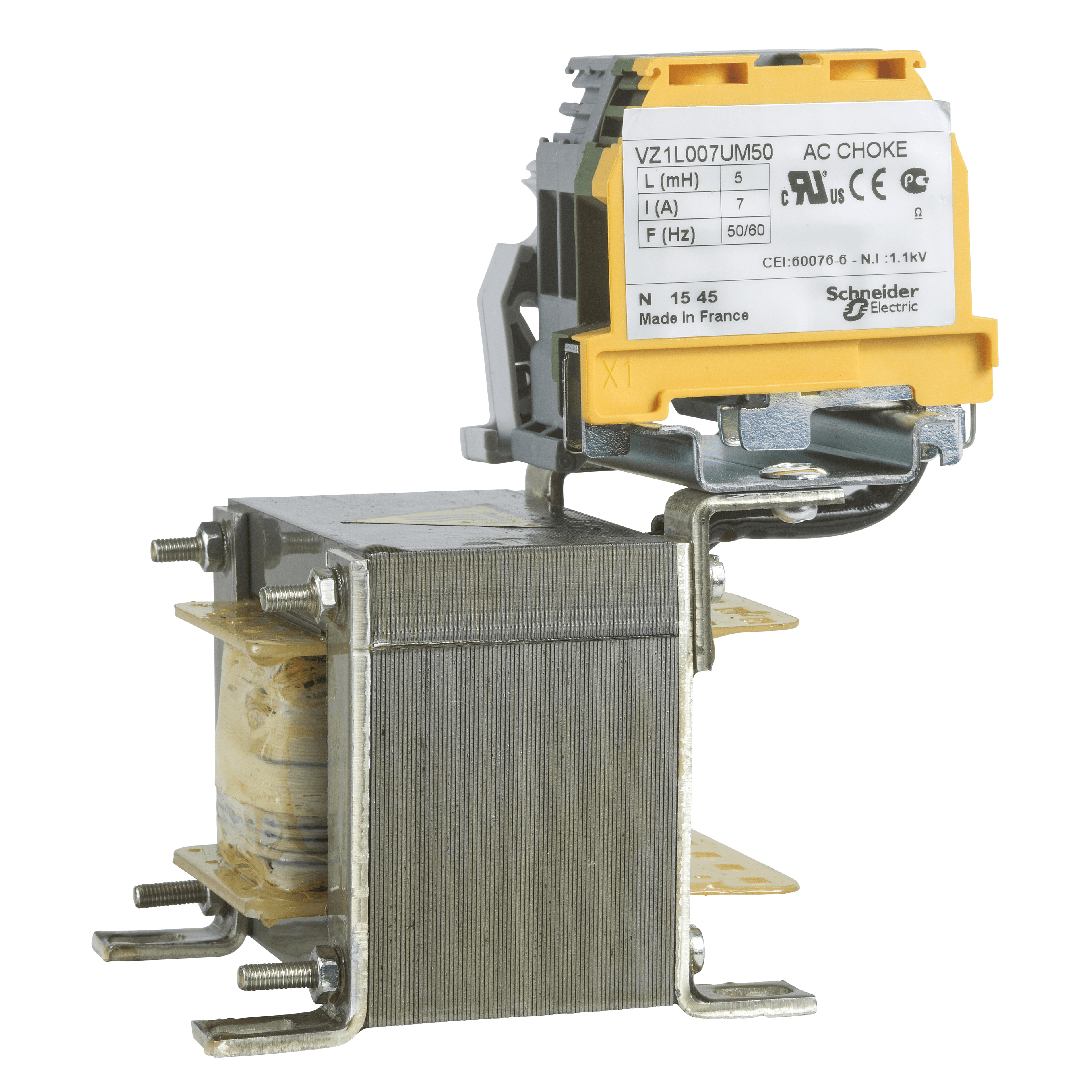 line choke - 2 mH - 18 A - 1 phase - 30 W - for variable speed drive