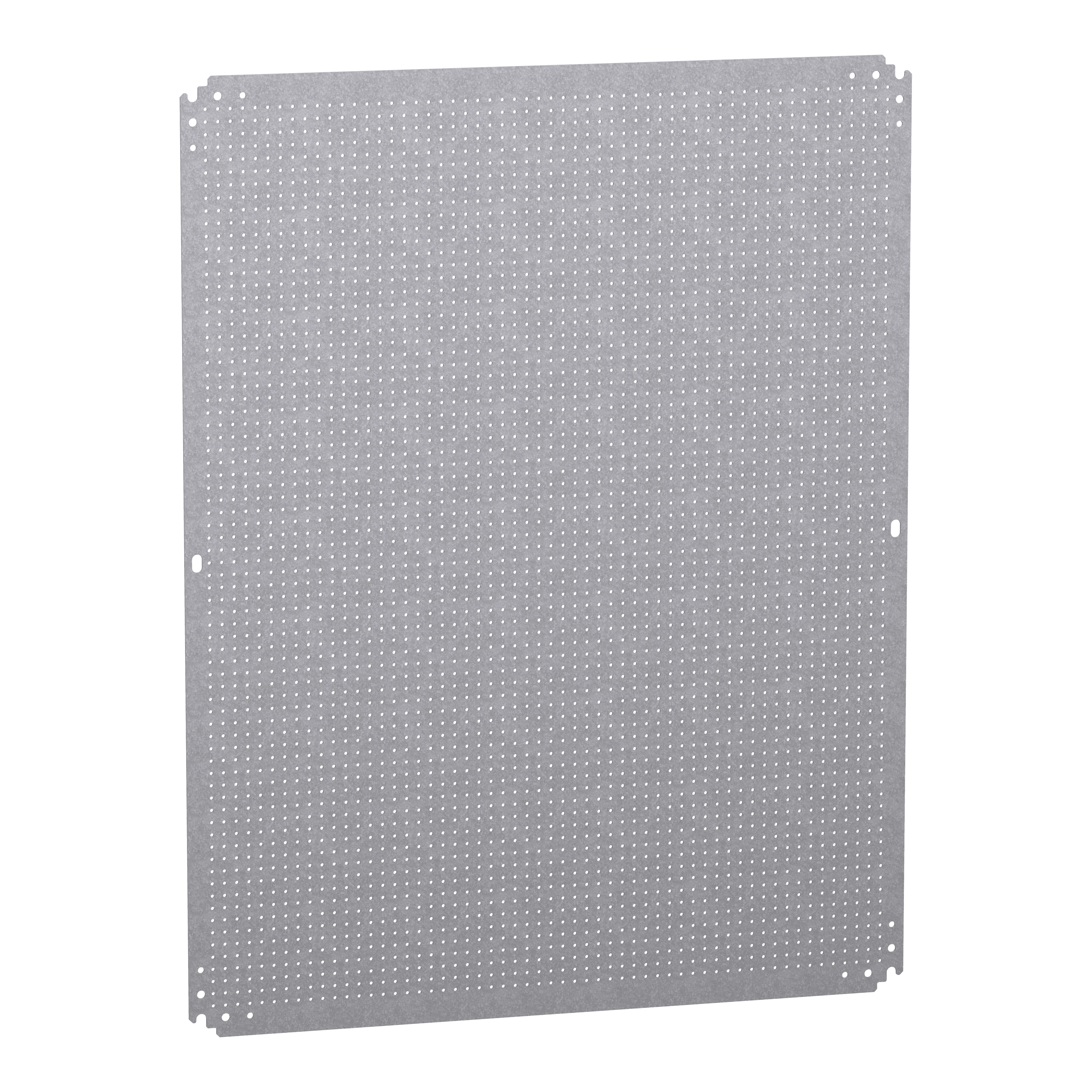 Microperforated mounting plate H1000xW800 w/holes diam 3,6mm on 12,5mm pitch