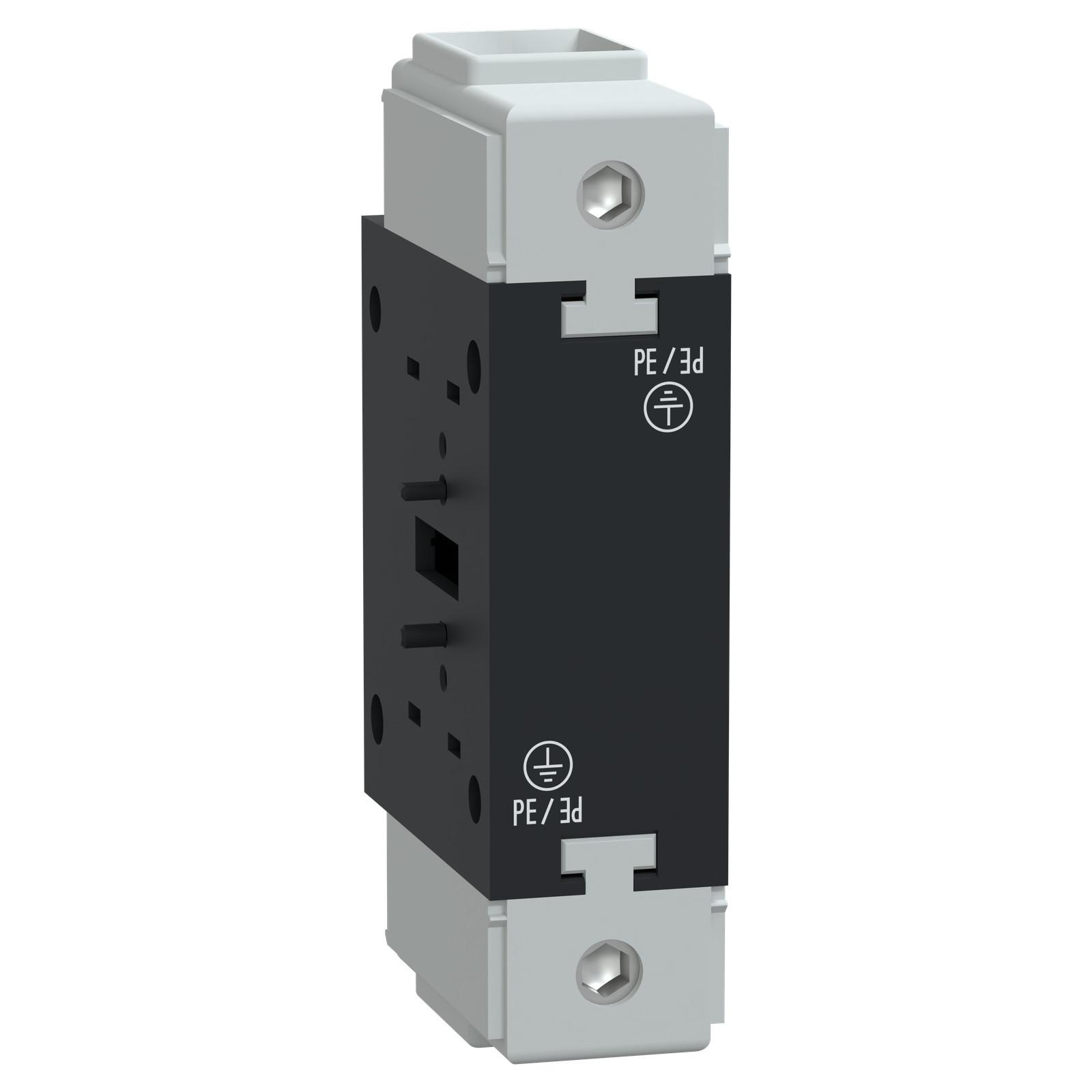Additional earthing block,TeSys Control,175A,for V5 / V6