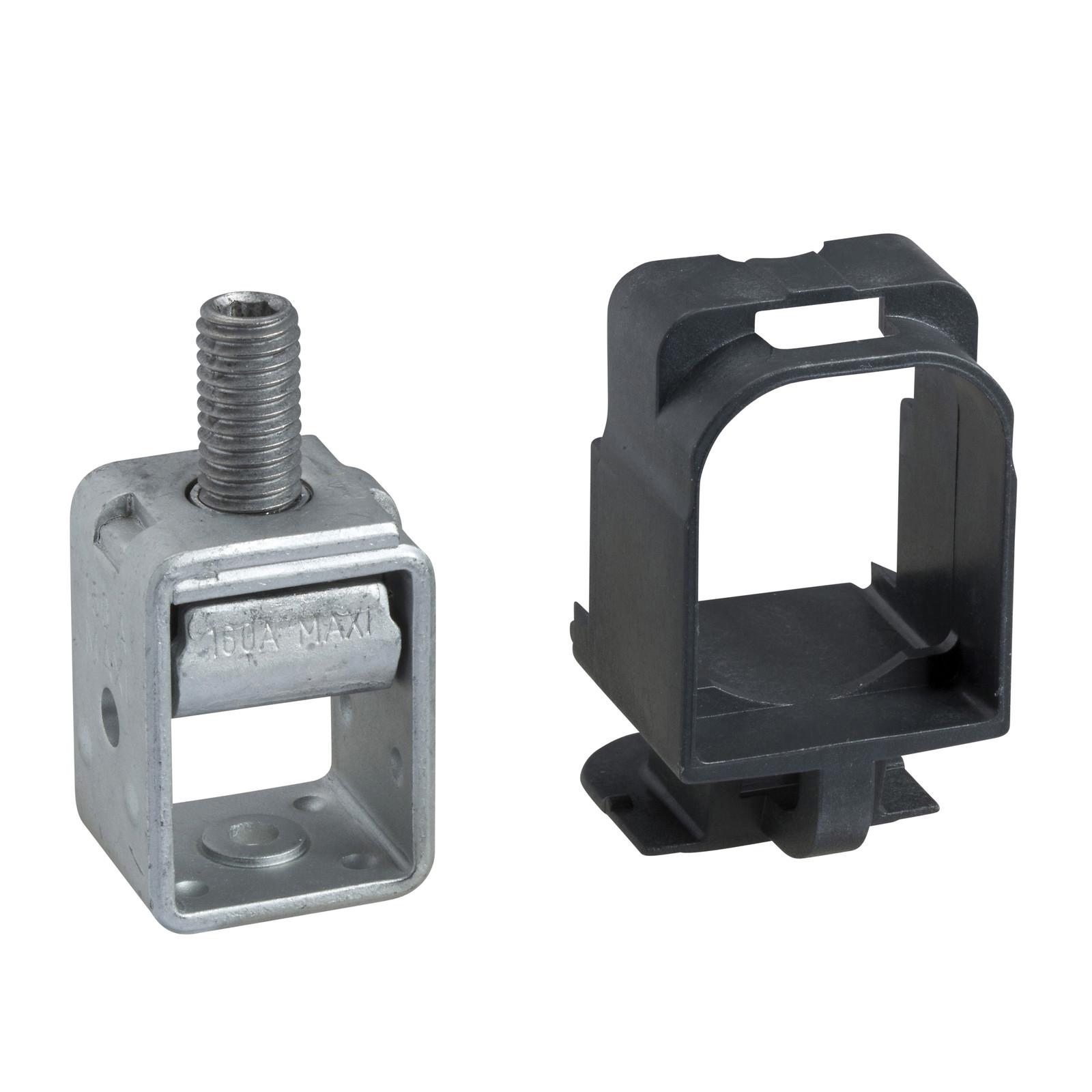 Clip-on connectors, TeSys GV7, 150A, cable 1.5 to 95mm², set of 3