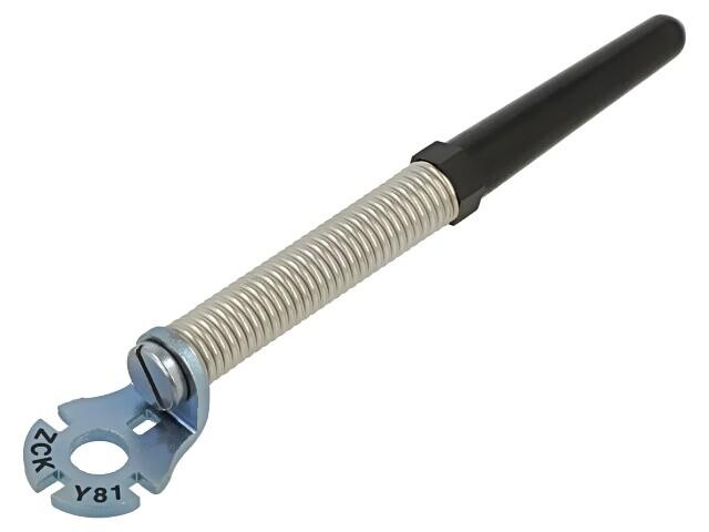 Limit switch lever, Limit switches XC Standard, ZCKY, spring with thermoplastic end, -40...70 °C