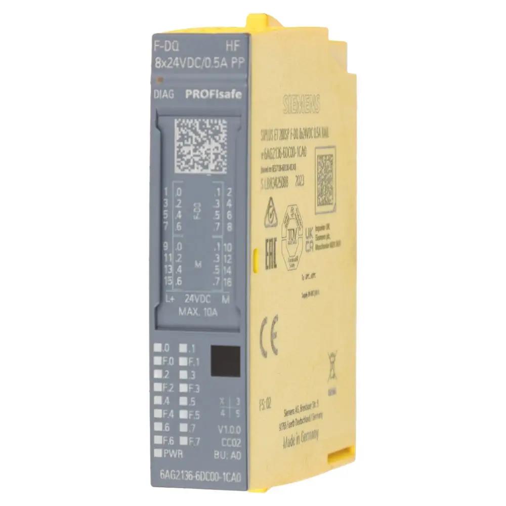 SIPLUS ET 200SP F-DQ 8x24VDC 0.5A RAIL