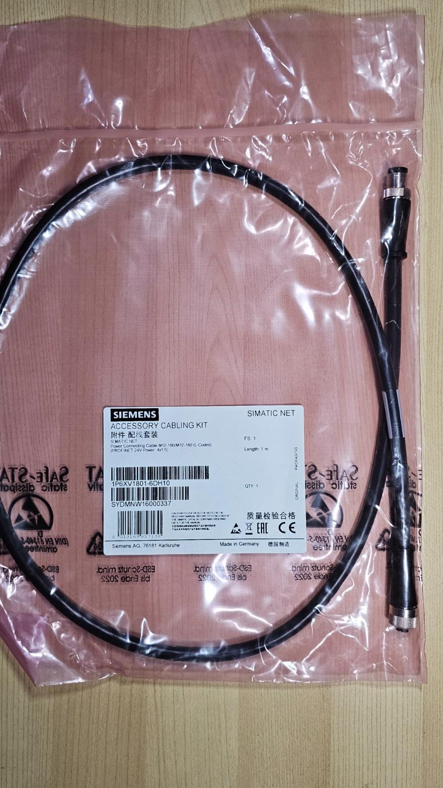 M12 POWER CONNECT. CABLE 1.0 M. L CODED