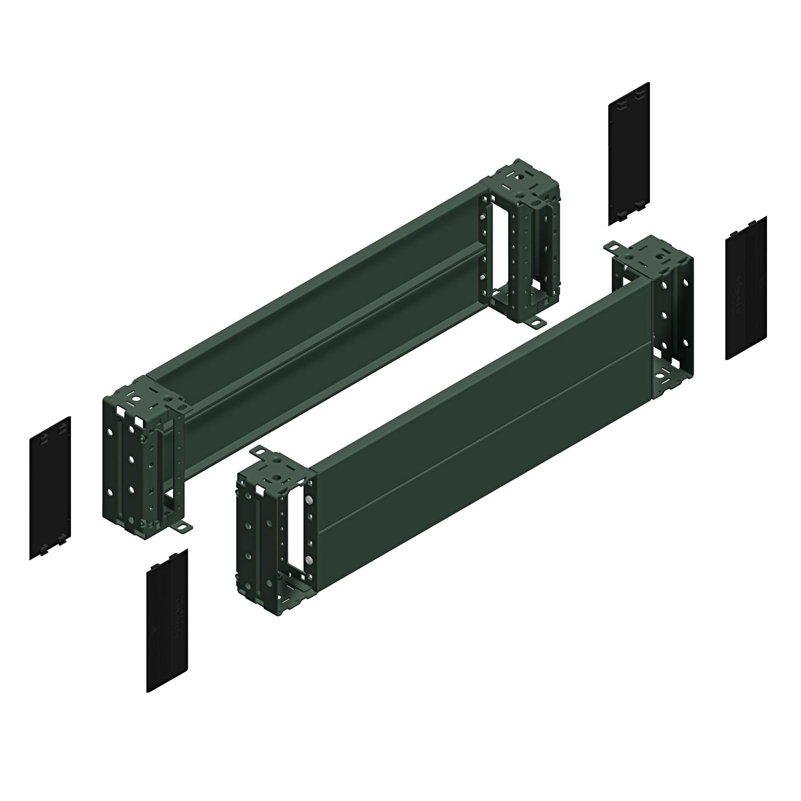 Front & rear plinth, PanelSeT SFN, Spacial SF, Spacial SM, for electrical enclosure W800mm, plinth H200mm
