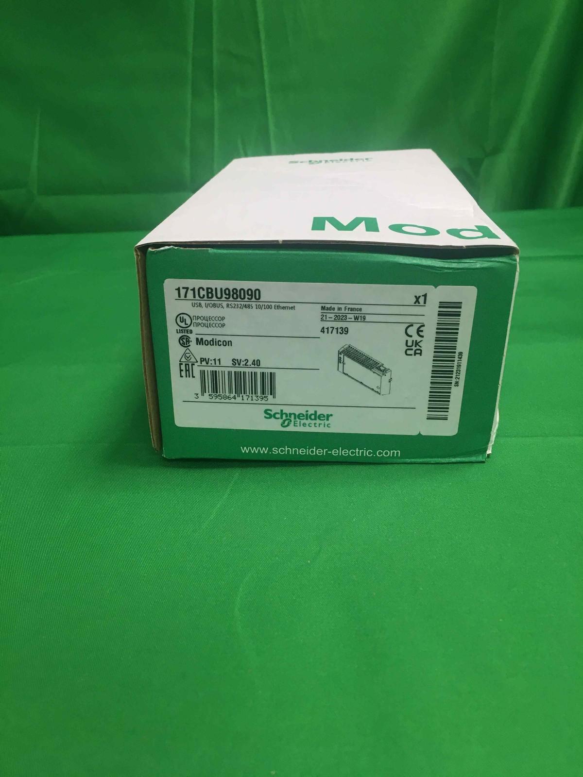 Unity M1E processor - RS232/485 - Ethernet - USB - I/O bus