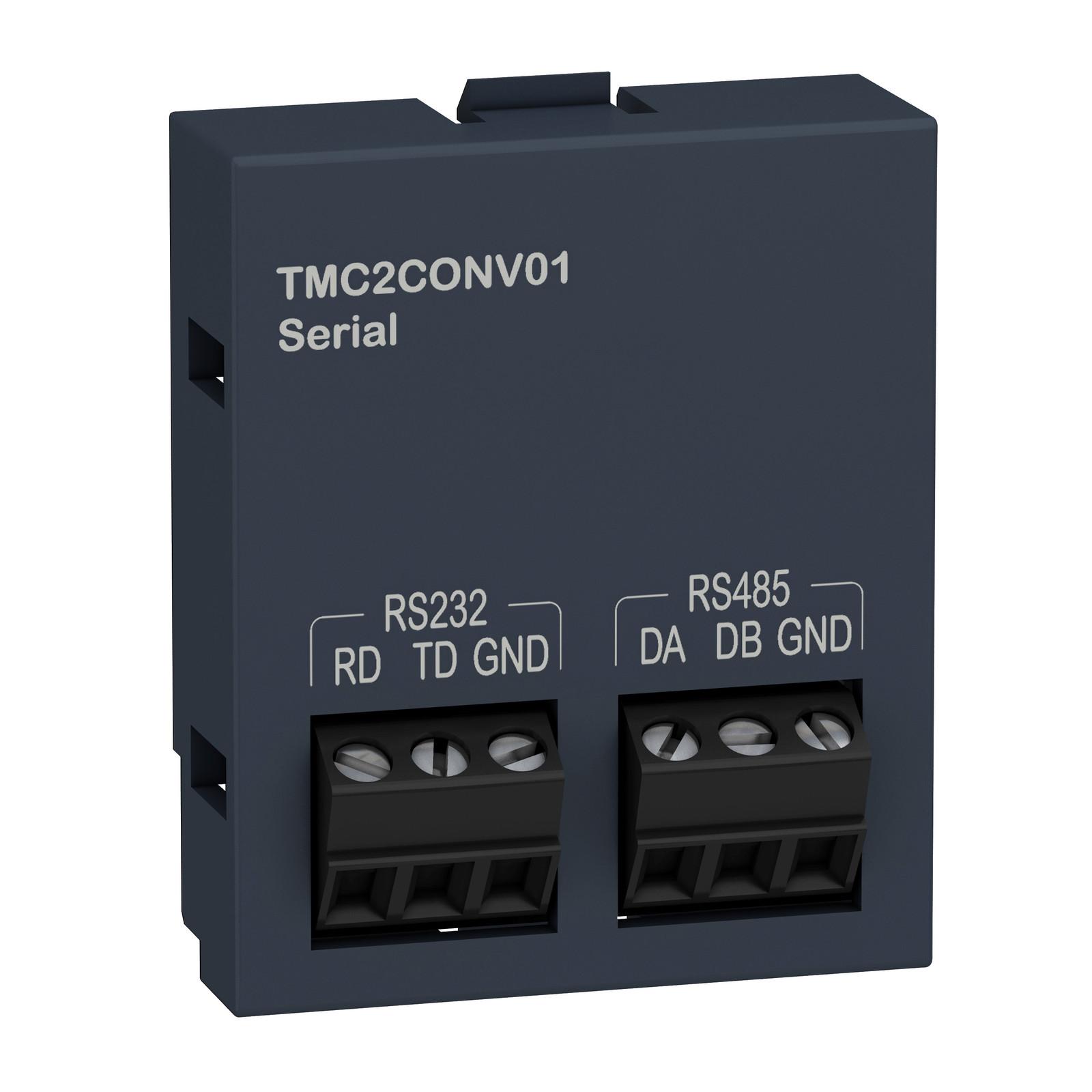 Serial line cartridge, Modicon M221, conveying 1 I/O extension