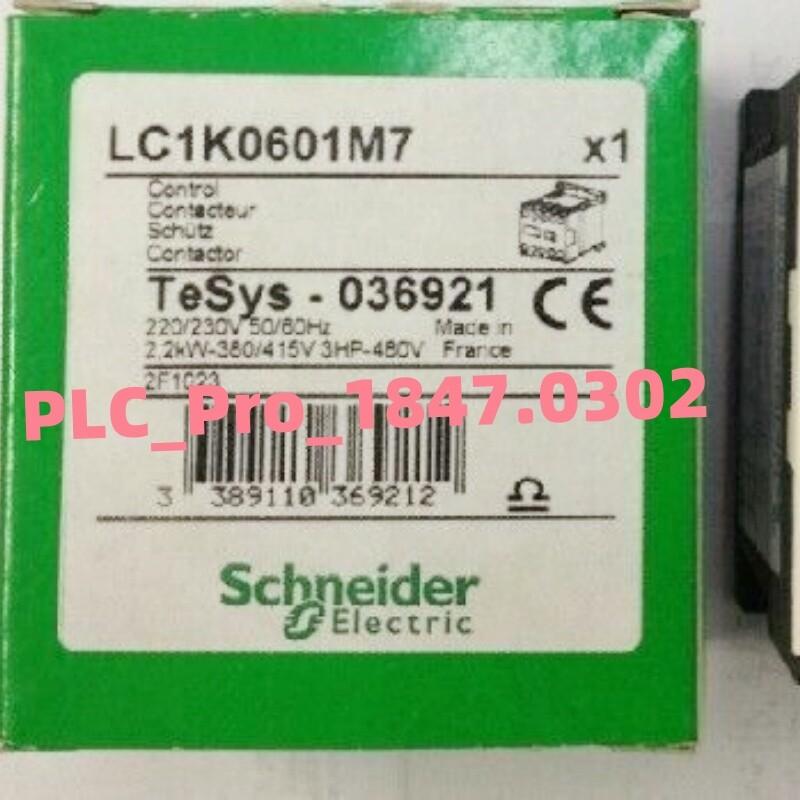 Contactor, TeSys K, 3P, AC-3, lt or eq to 440V 6A, 1 NC aux., 220 to 230VAC coil
