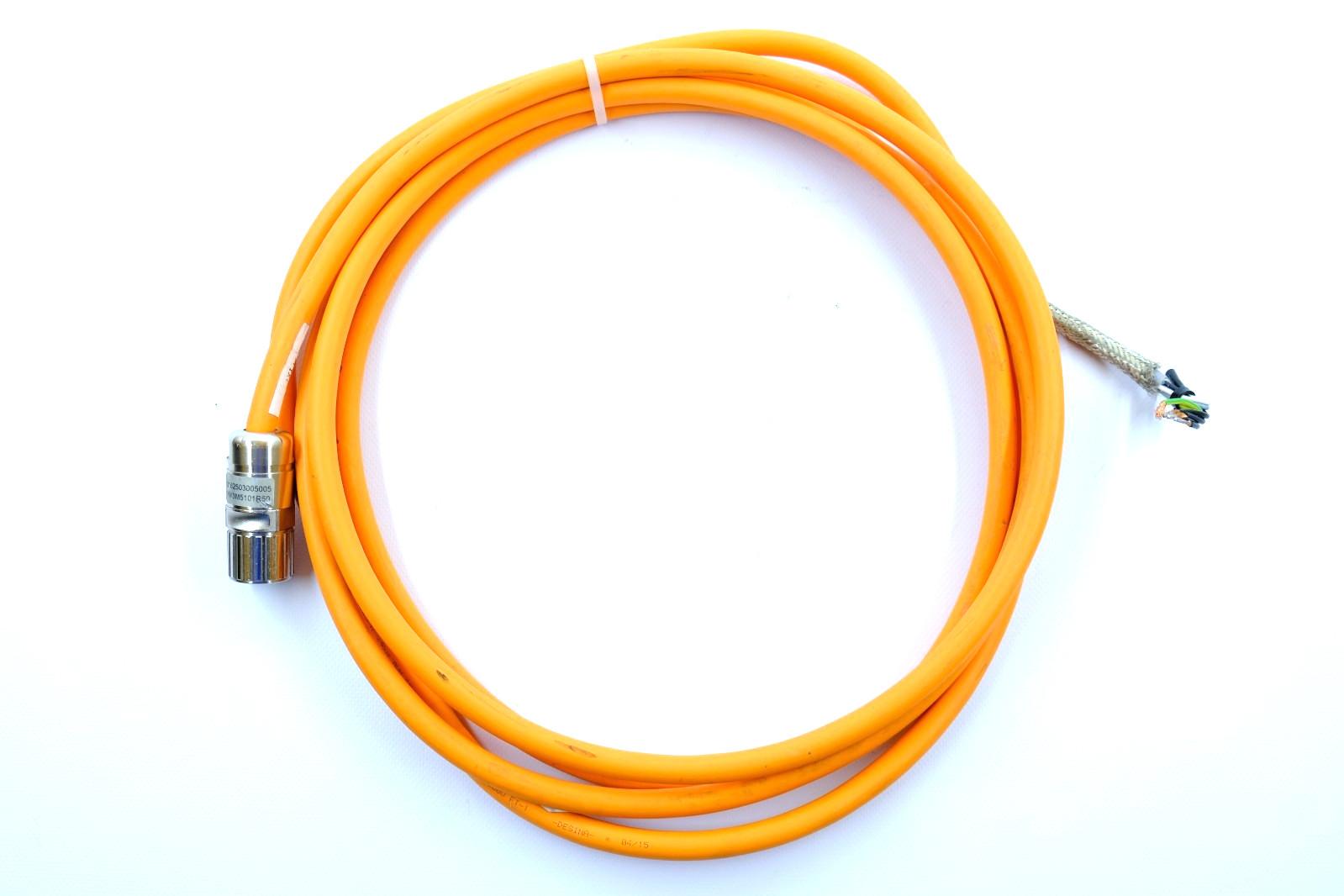 power cable - between servomotor BDH, BSH and servodrive - 4x1.5mmÂ²+2x1mmÂ² - 5 m