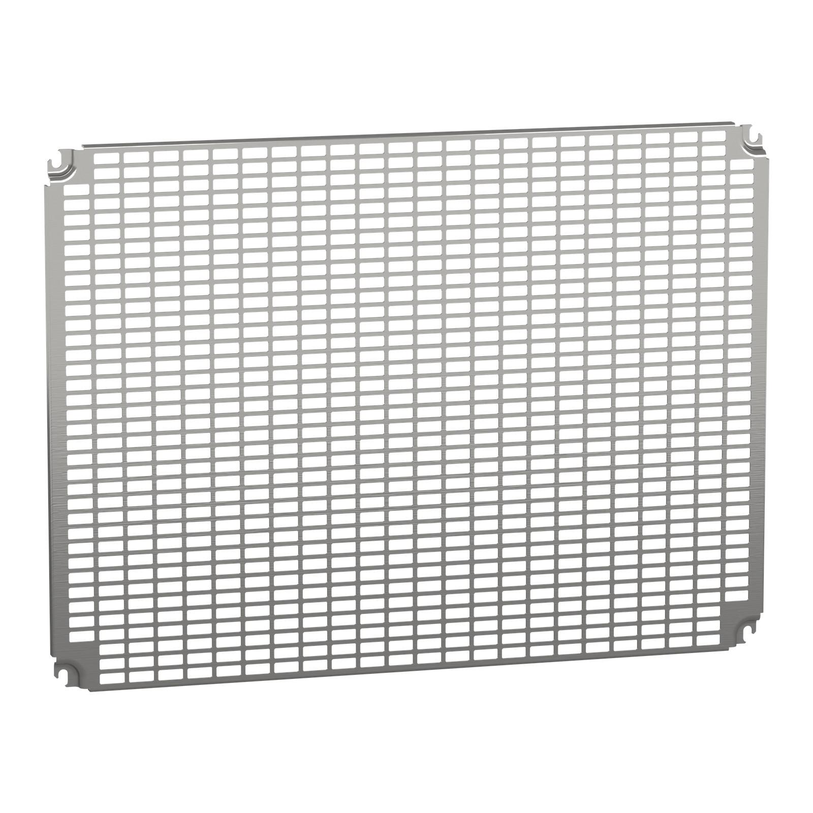Monobloc perforated plates H600xW800mm with universal perforations 11x26mm