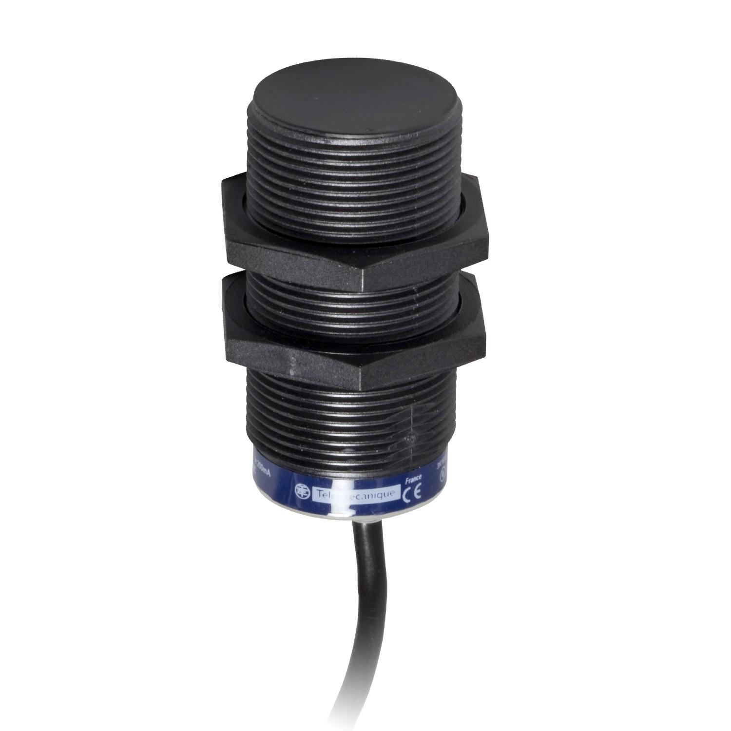 Inductive proximity sensors XS, inductive sensor XS4 M30, L60mm, PPS, Sn15mm, 12...24 VDC, cable 2 m