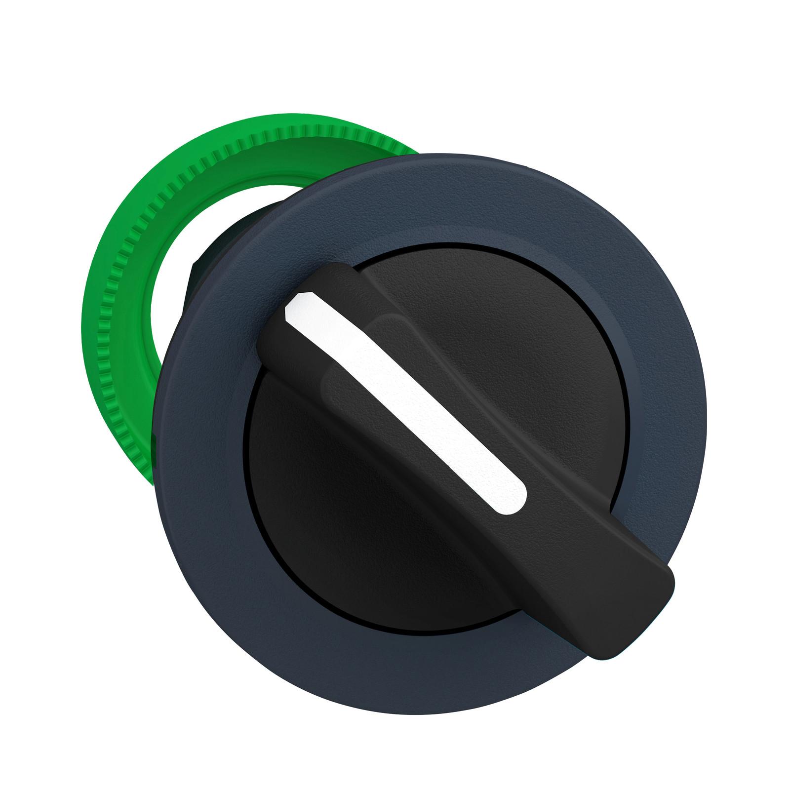 FLUSH MOUNTED BLACK SELECTOR SWITCH HEAD