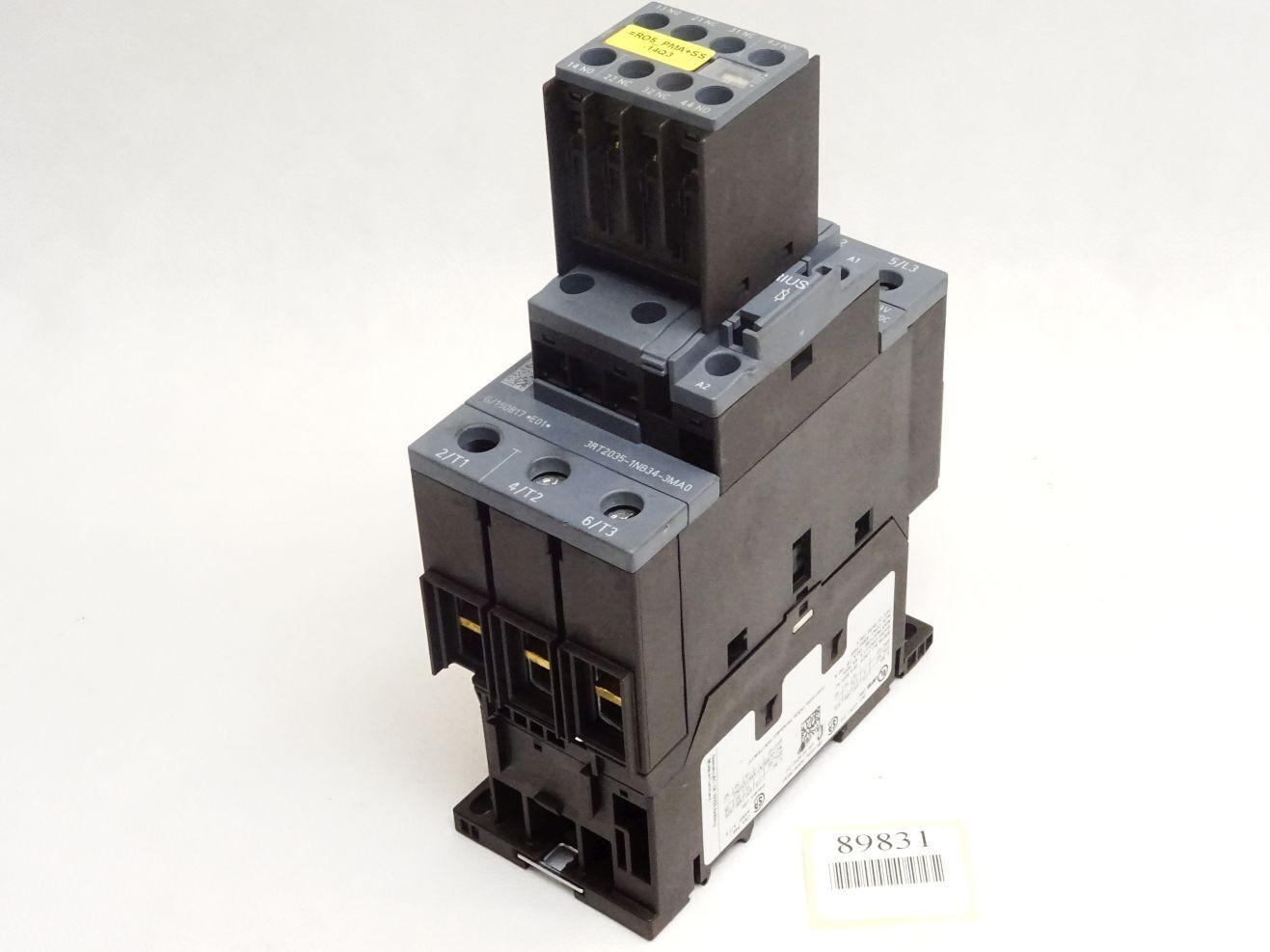 CONTACTOR S2 40A 20-33VUC SCREW 2NO/2NC