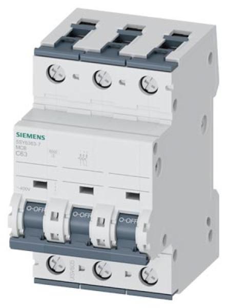 SUP PTOR 5SY6 3P 480V 63A 5K C-TRIP