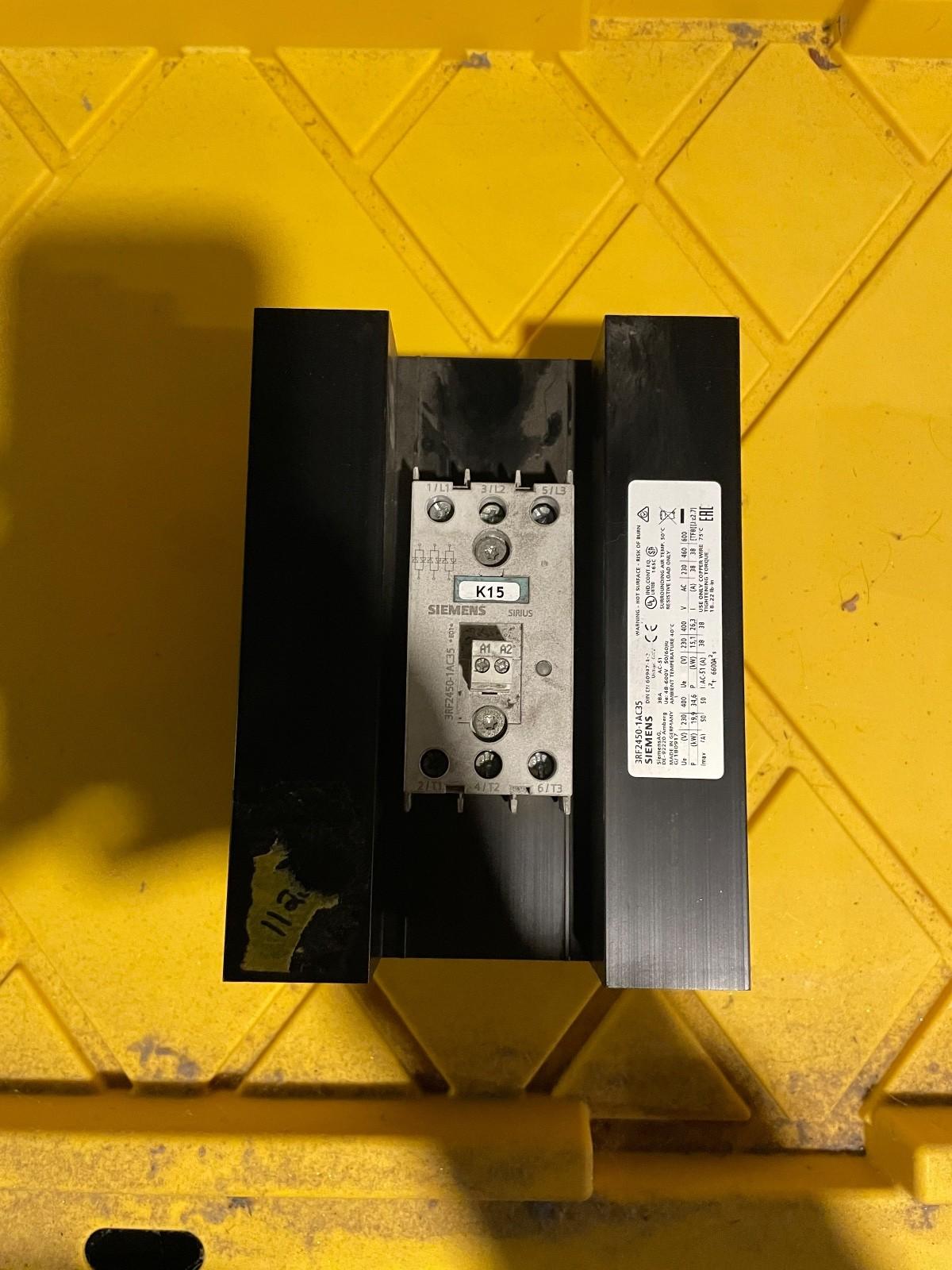 SOLID-STATE CONTACTOR 3-PHASE 3RF2
